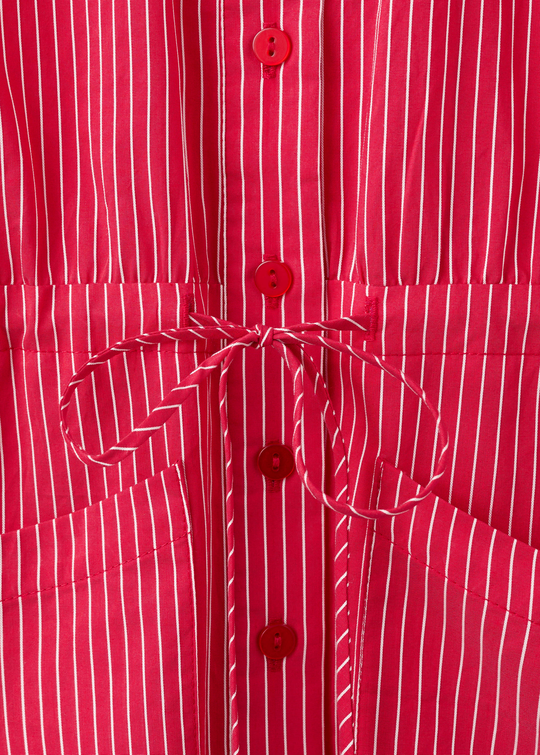 Striped shirt dress - Details of the article 8
