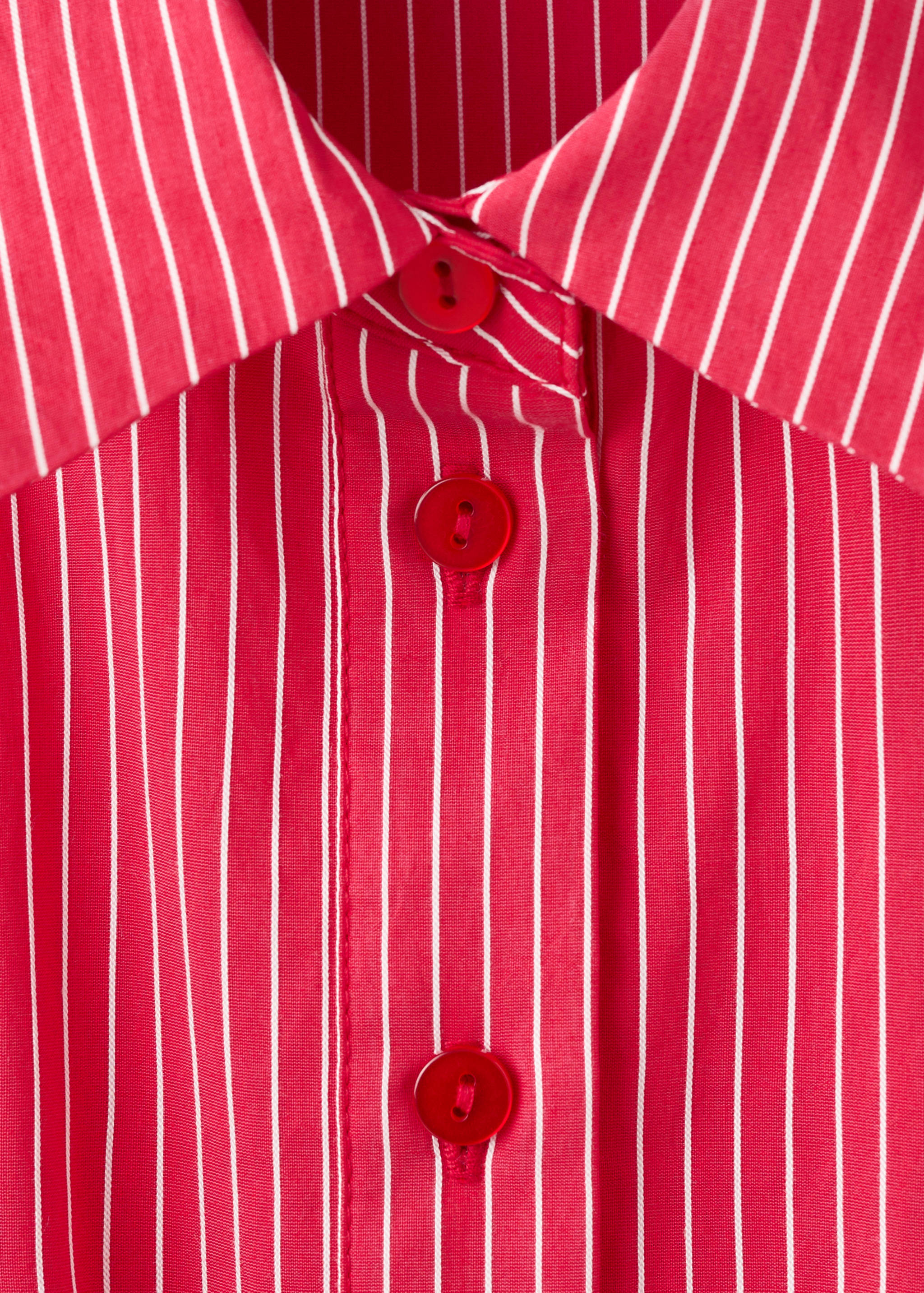 Striped shirt dress - Details of the article 0