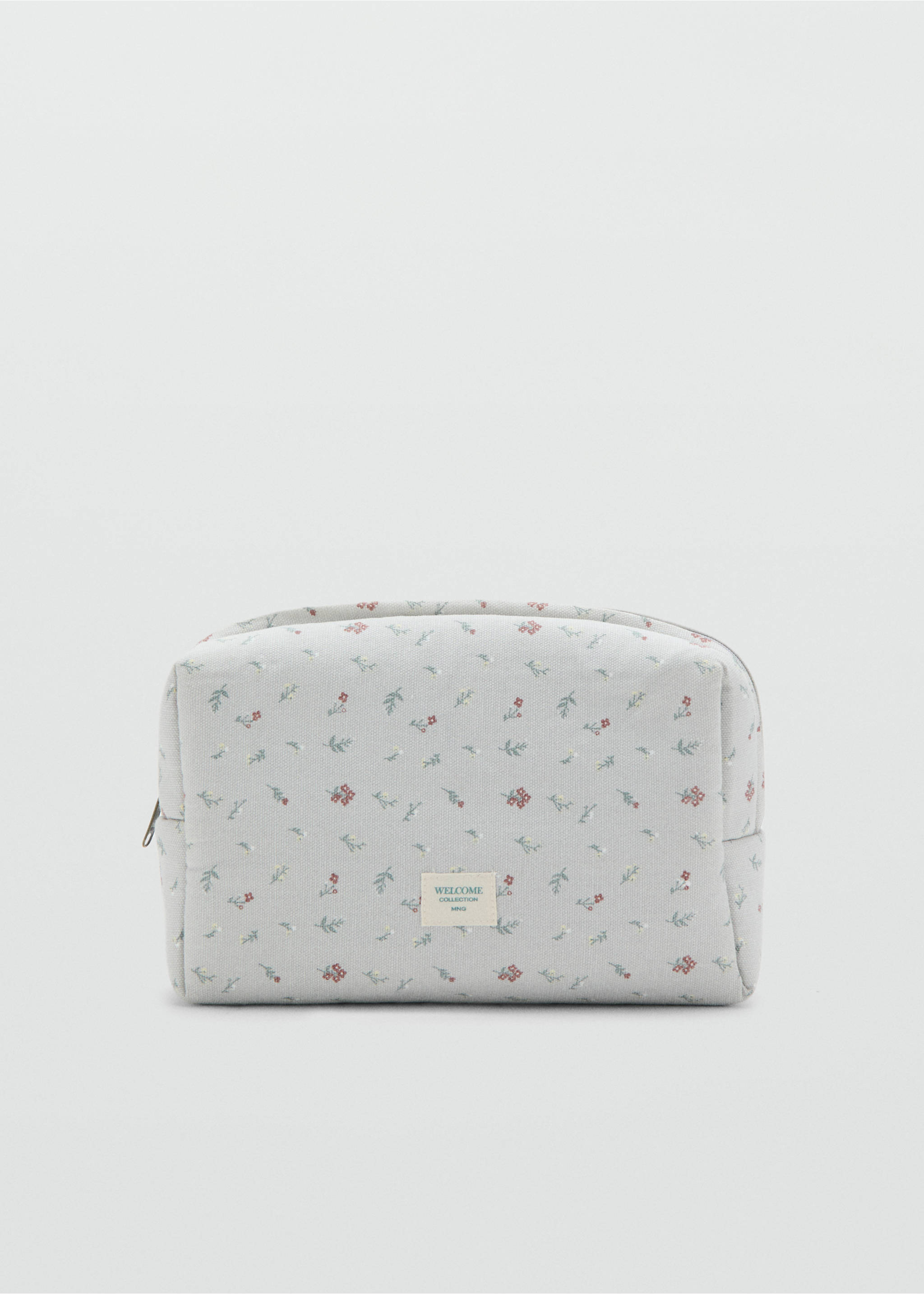 Neceser estampado floral - Artículo sin modelo, Gris. Ref: 27032552-00.