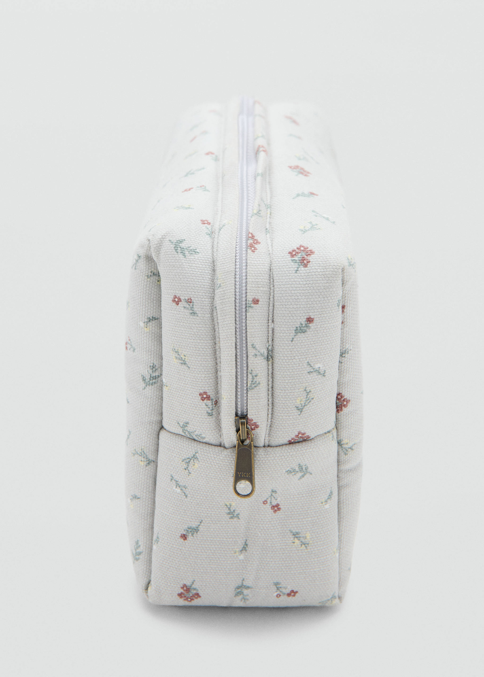 Floral-print cosmetic bag - Details of the article 1