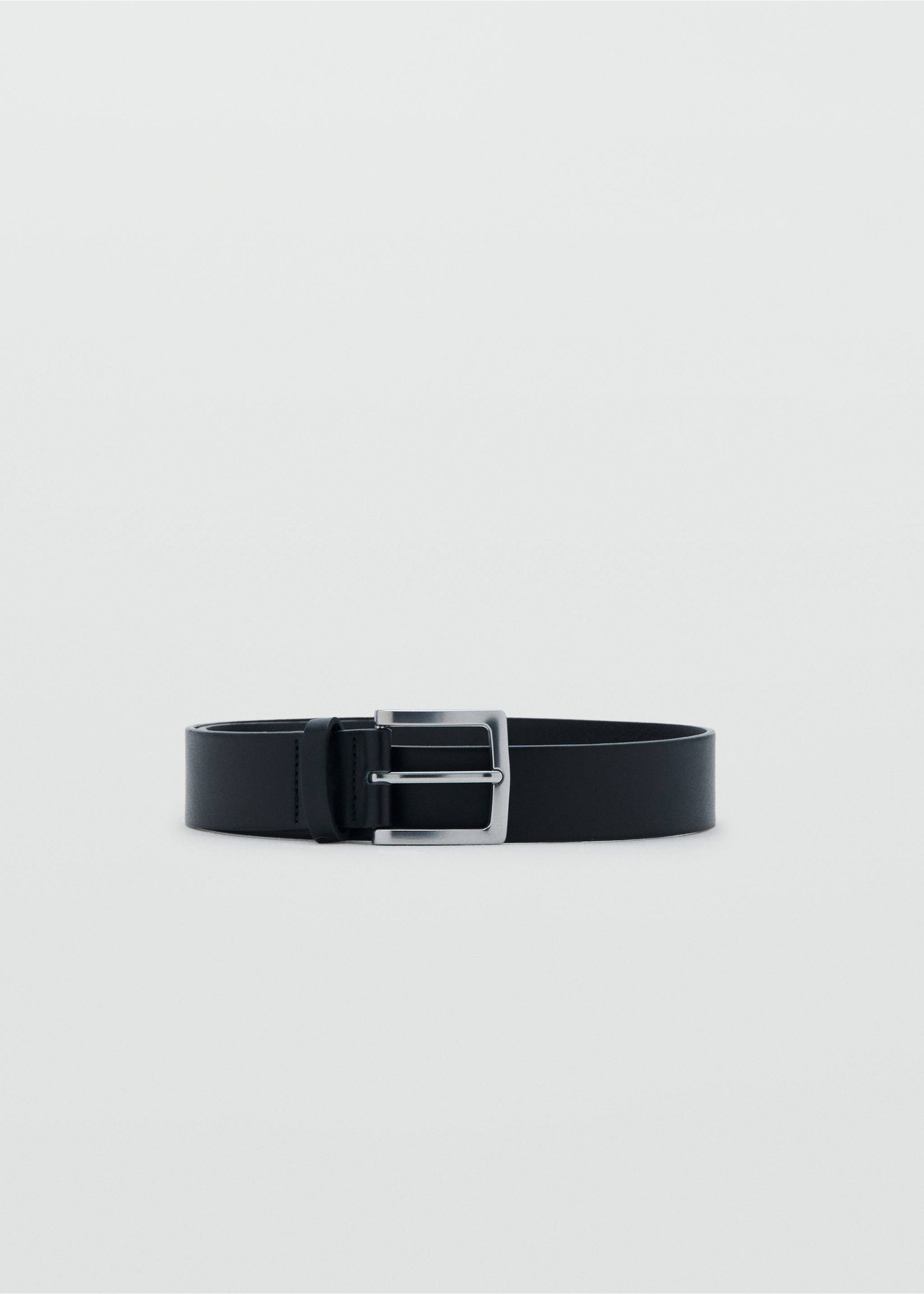 Ceinture simili-cuir - Article sans modèle, Noir. Ref: 27032553-00.