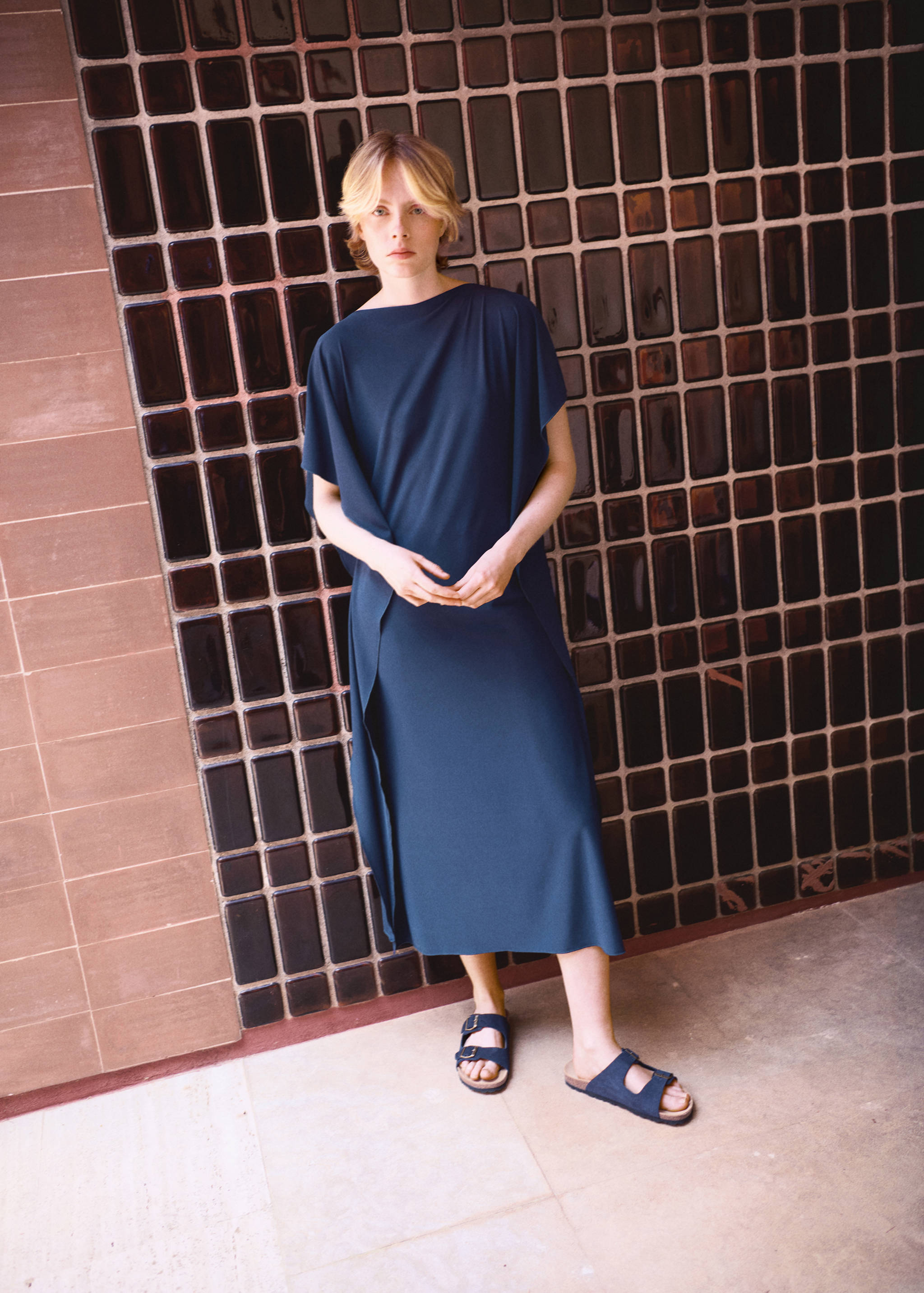 Double buckle leather sandals - Details of the article 5