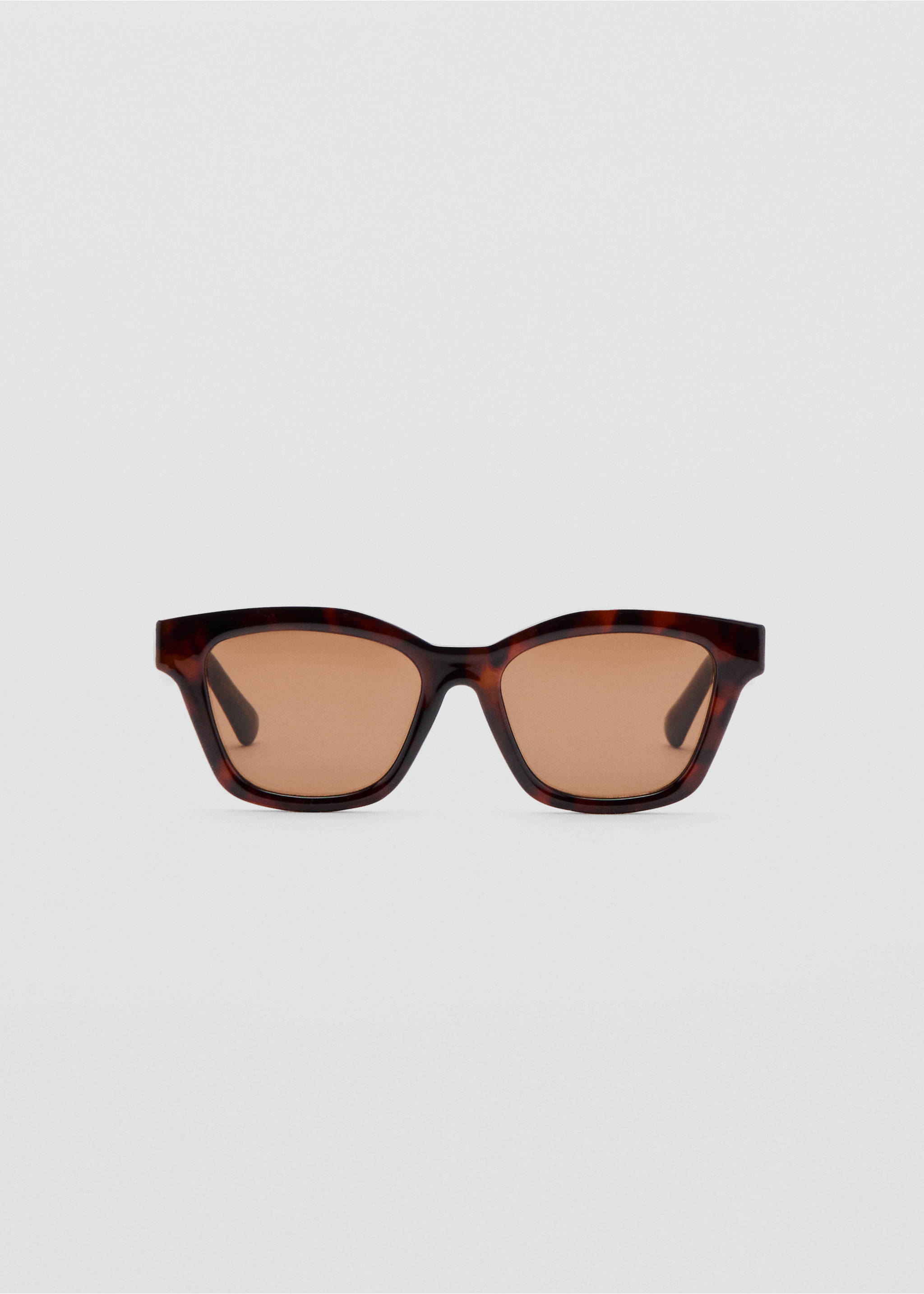 Squared frame sunglasses - Article without model, Chocolate. Ref: 27032890-00.