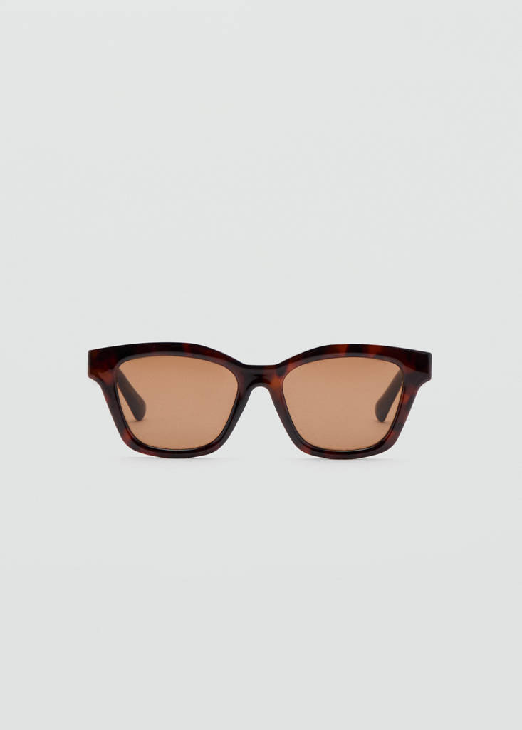 Squared frame sunglasses — Chocolate