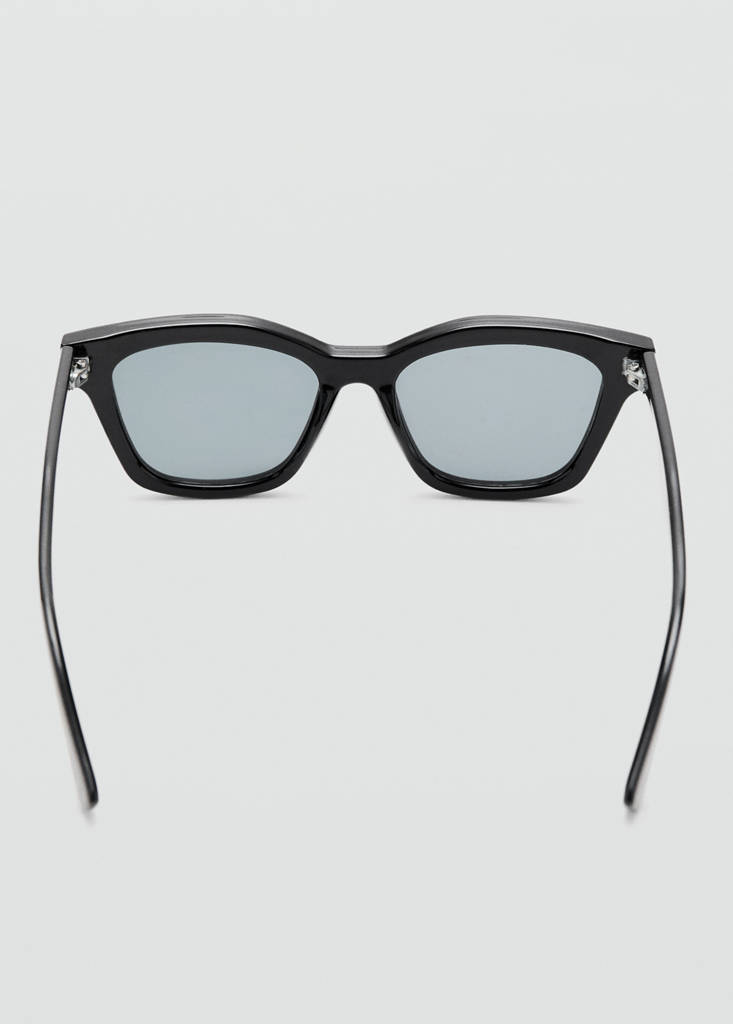 Squared frame sunglasses — Black