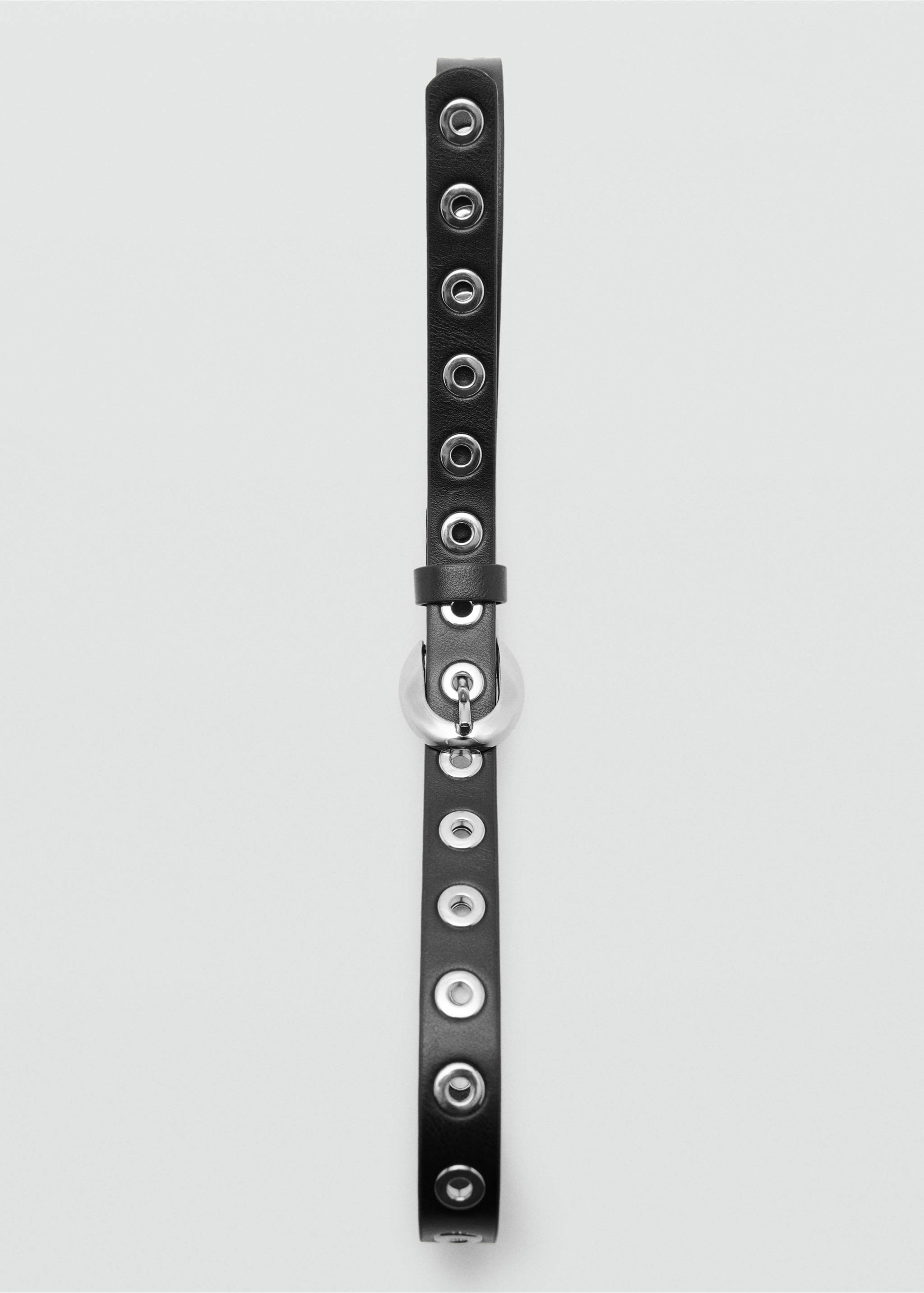 孔眼细腰带 - null, 黑色. Ref: 27032894-00.
