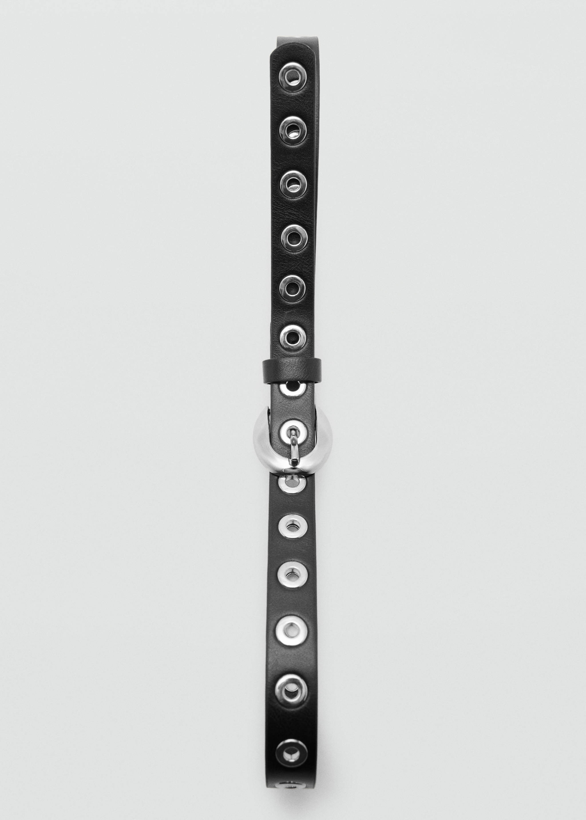 孔眼细腰带 - null