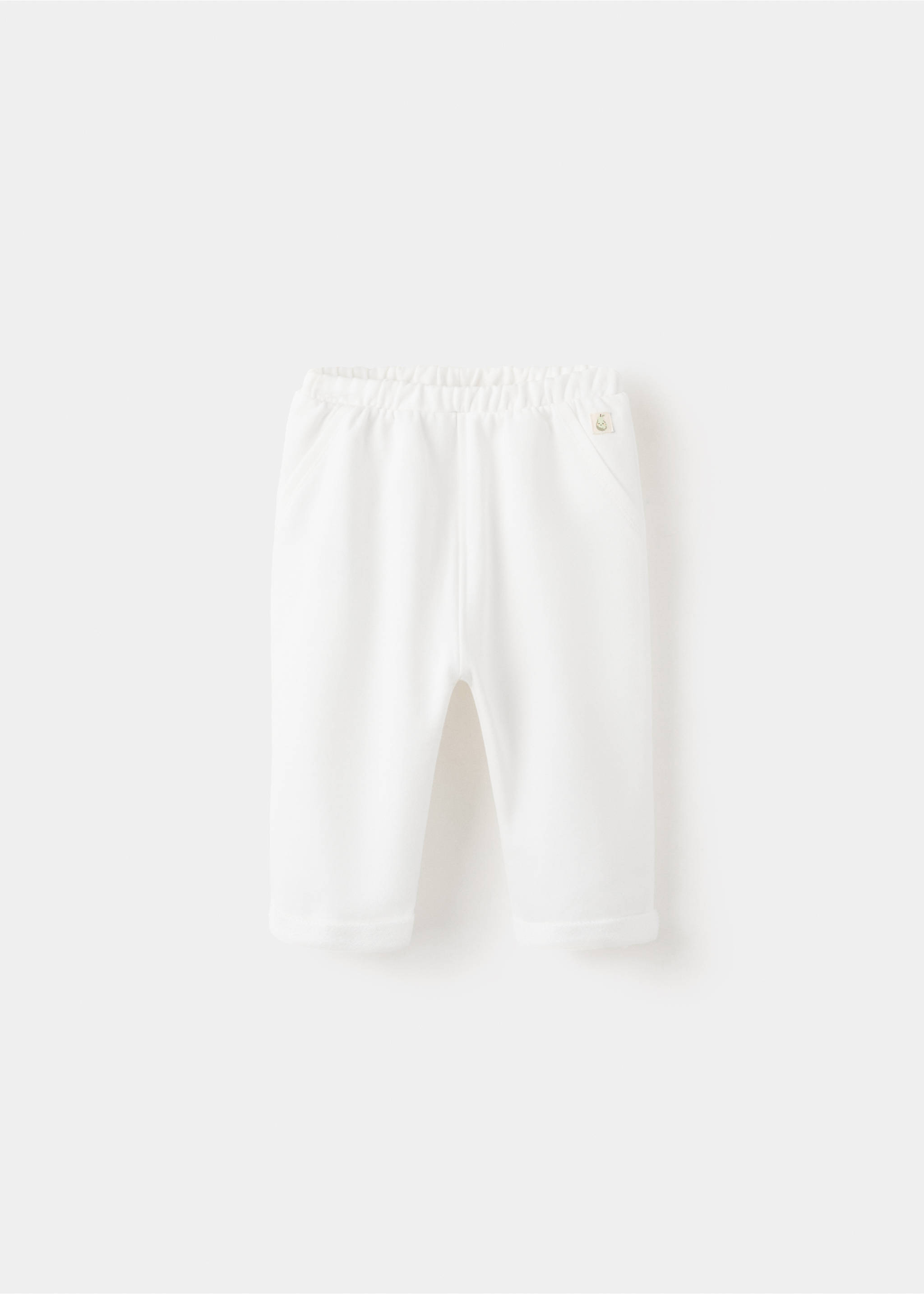 Pantalón jogger algodón - Artículo sin modelo, Blanco roto. Ref: 27032901-00.