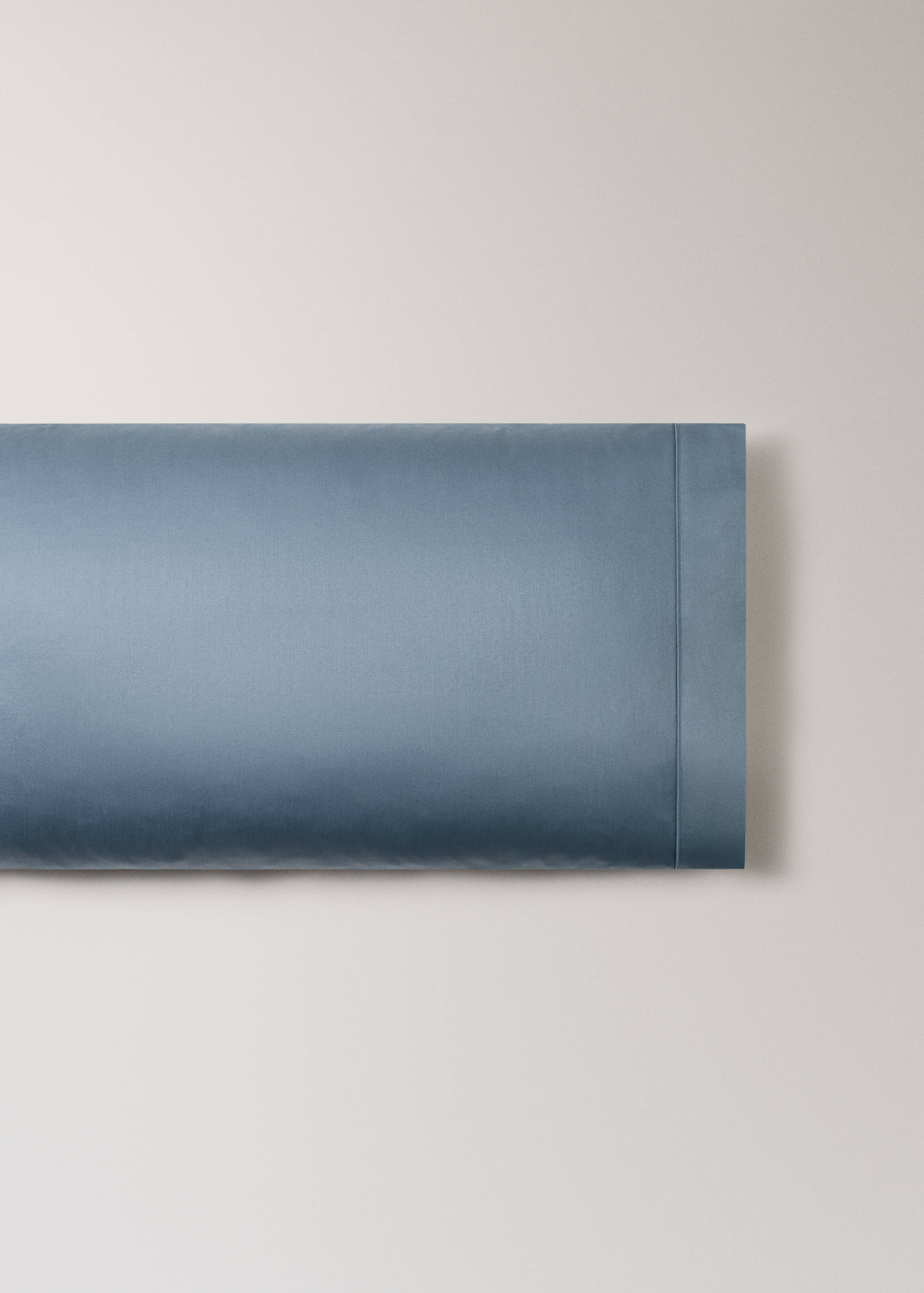 Kopfkissenbezug aus Baumwollsatin mit Fadendichte 600 45 x 110 cm - Artikel ohne Model