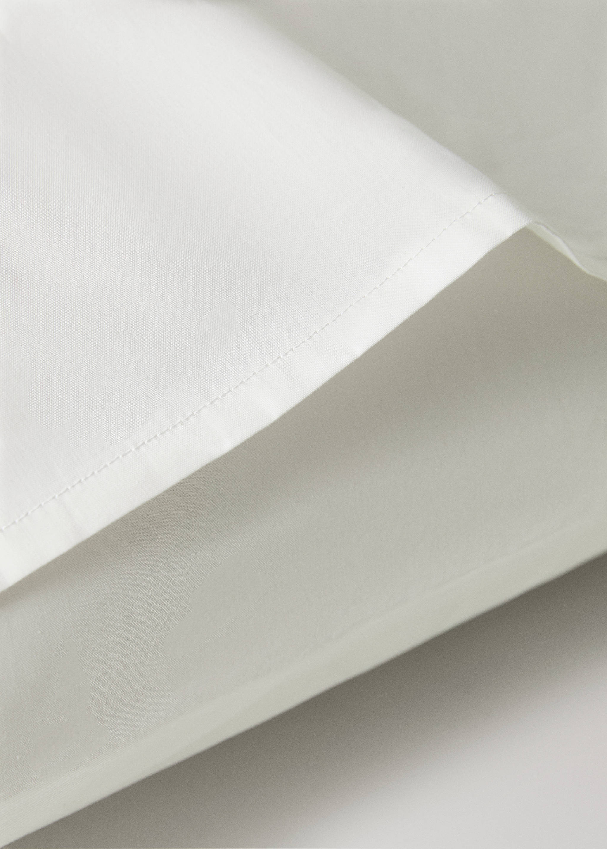 Two cotton percale pillowcases 60x60cm - Details of the article 2