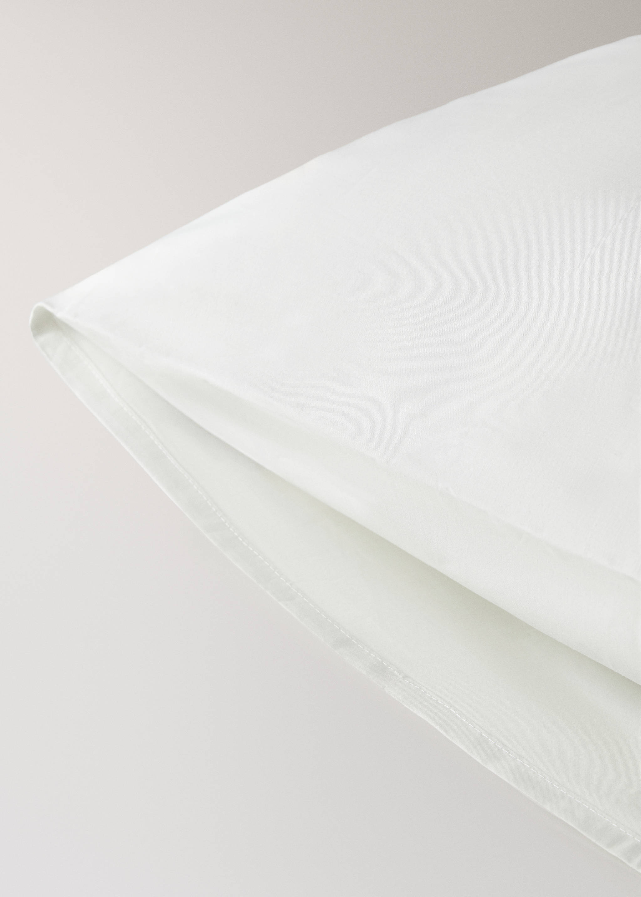 Two cotton percale pillowcases 60x60cm - Details of the article 3