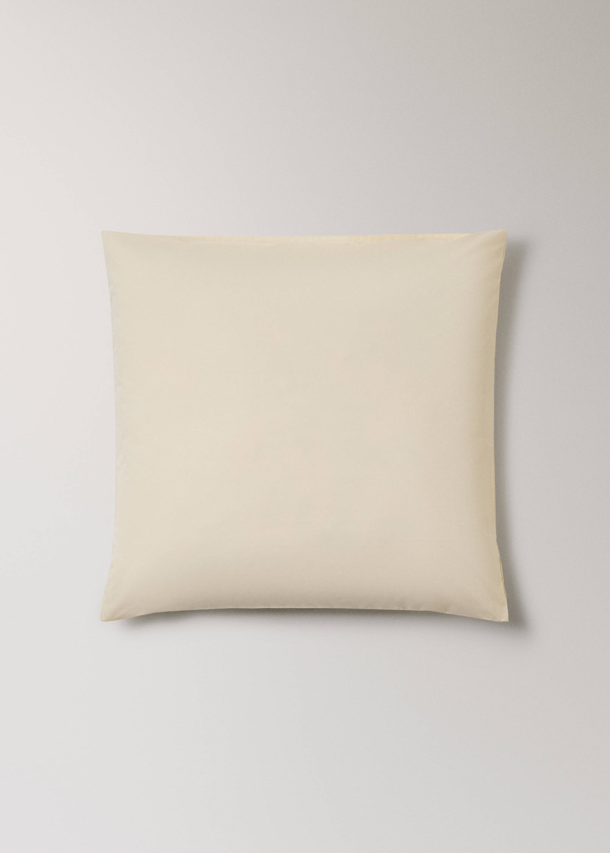 Two cotton percale pillowcases 60x60cm - Article without model
