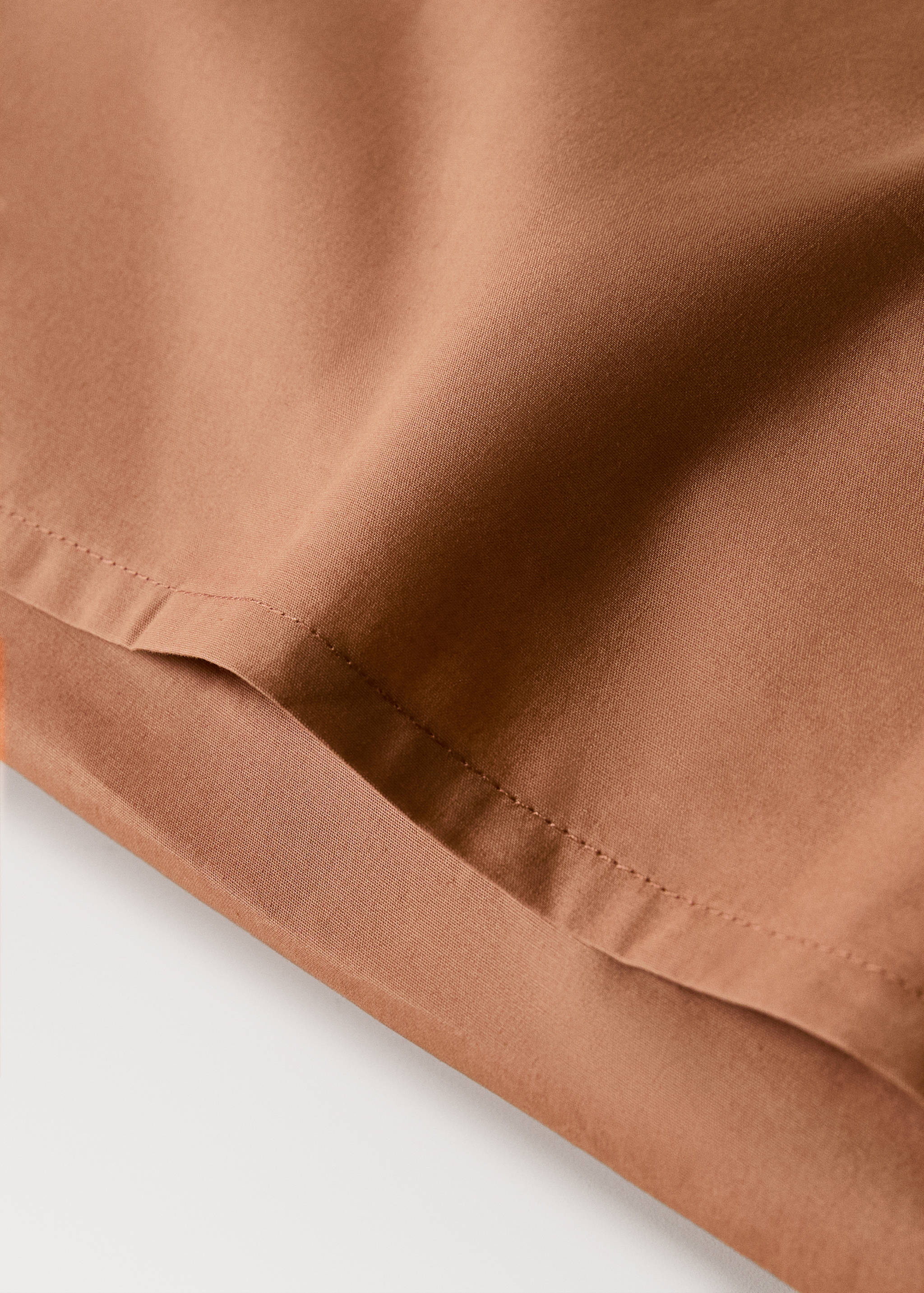 Two cotton percale pillowcases 60x60cm - Details of the article 2