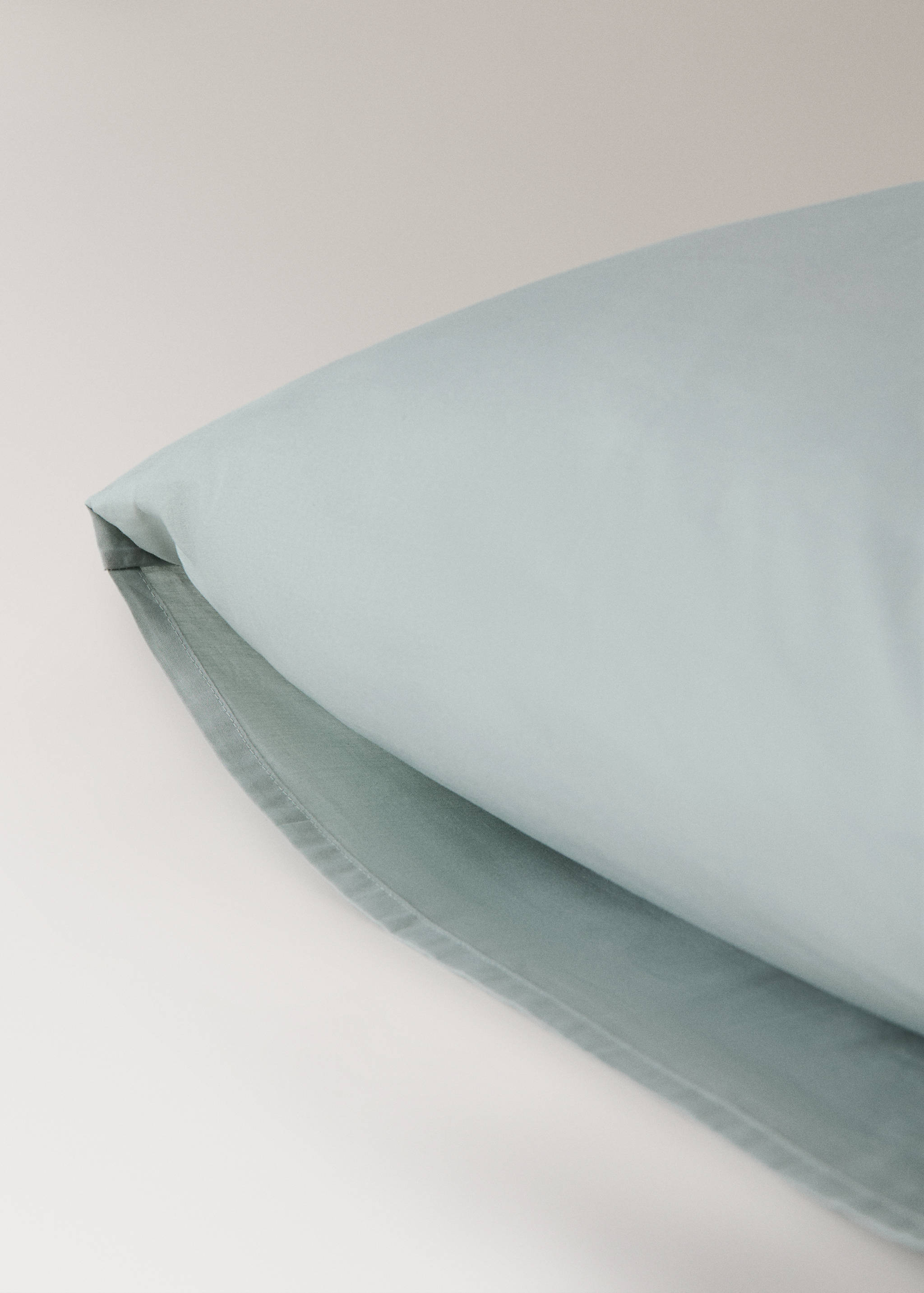 Two cotton percale pillowcases 60x60cm - Details of the article 2