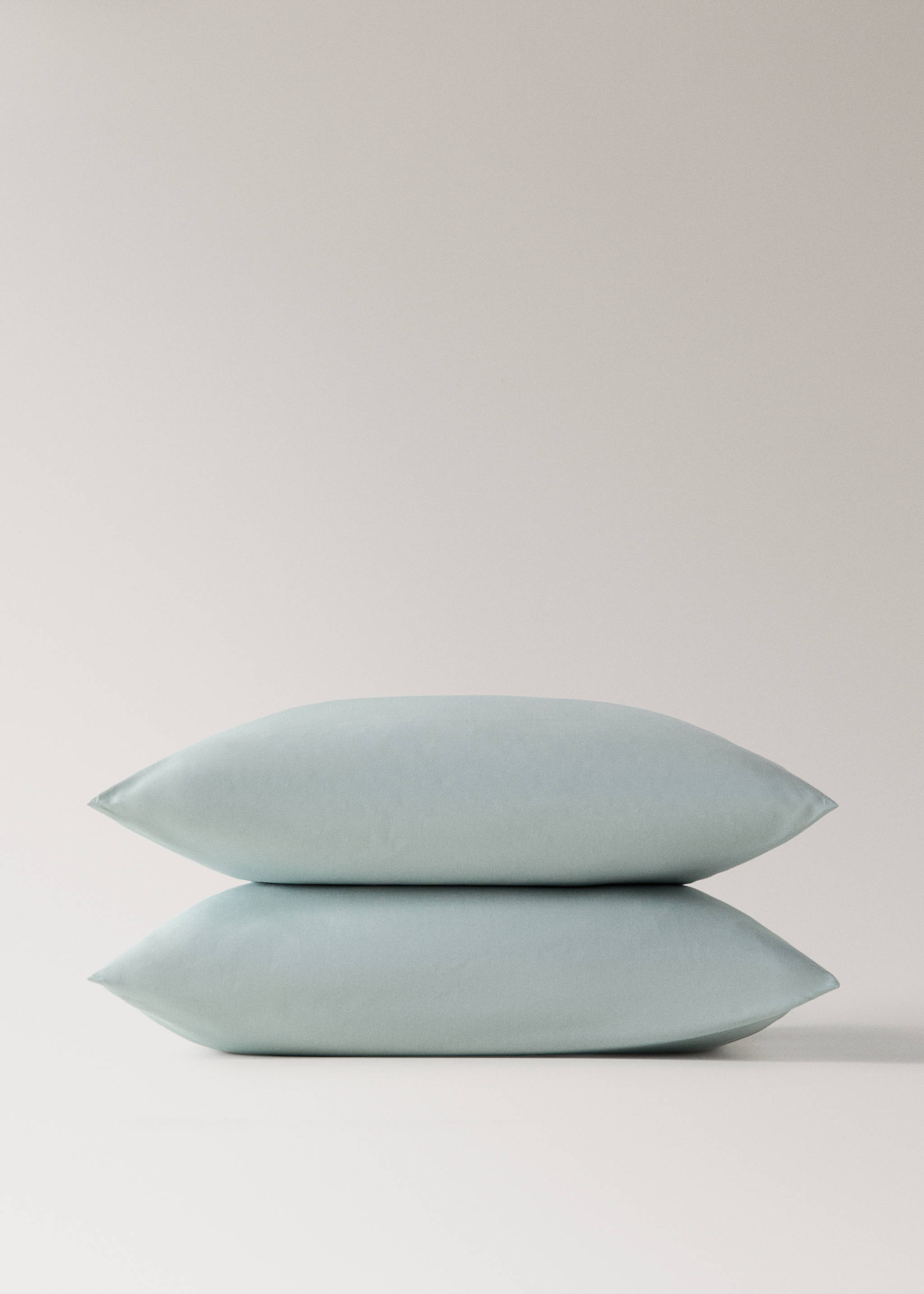 Two cotton percale pillowcases 60x60cm - Details of the article 3