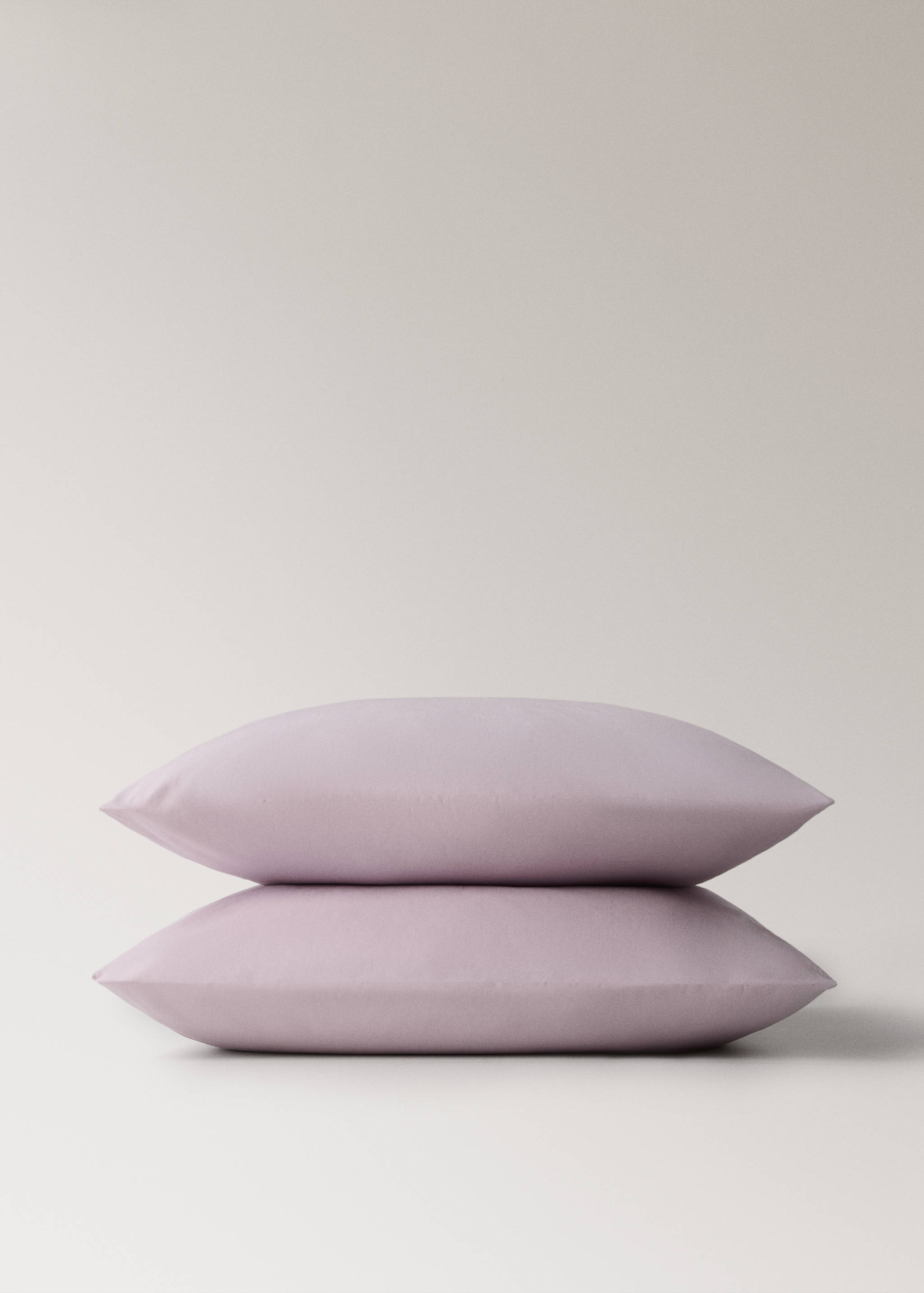 Two cotton percale pillowcases 60x60cm - Details of the article 3