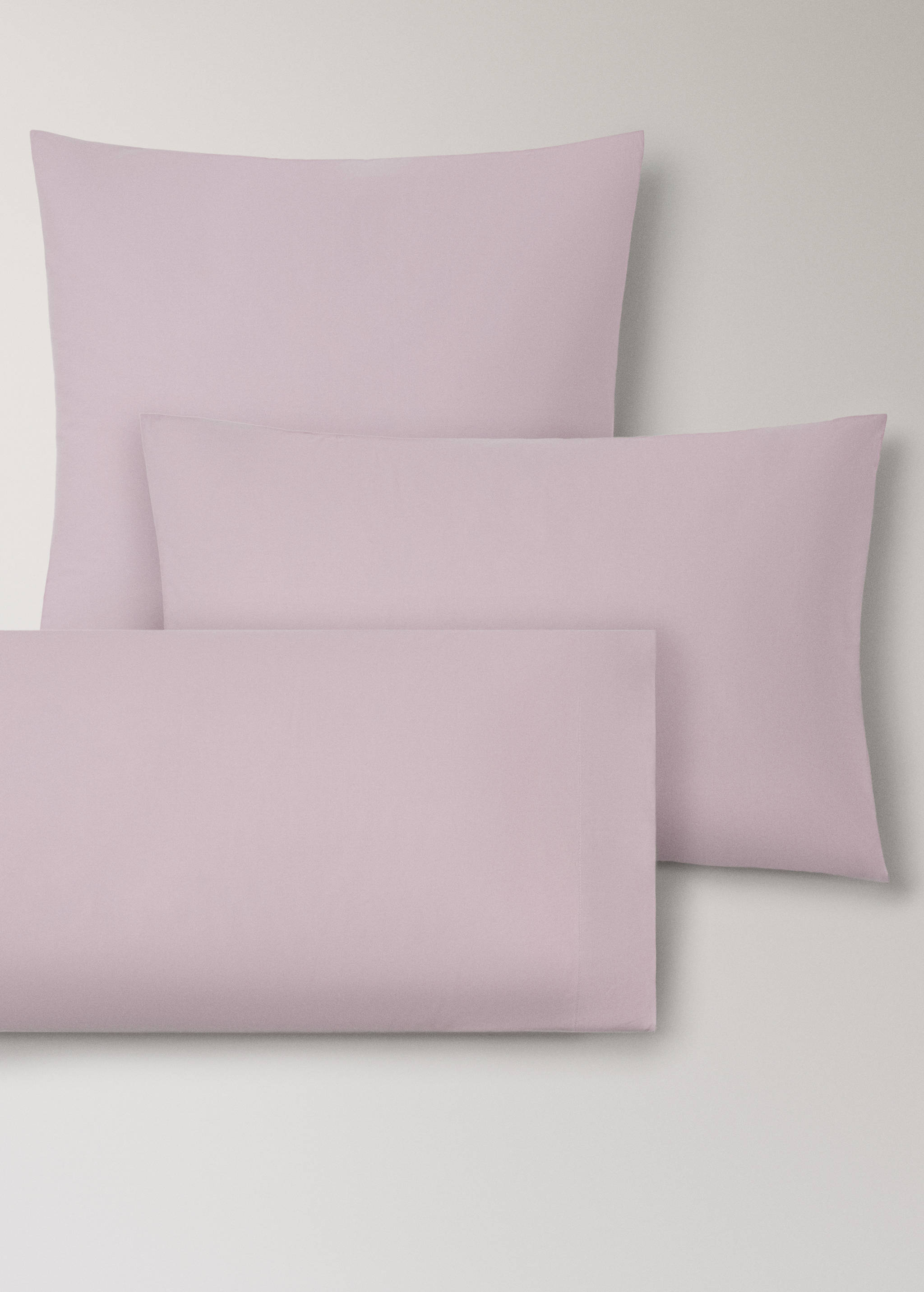 Two cotton percale pillowcases 60x60cm - Details of the article 4