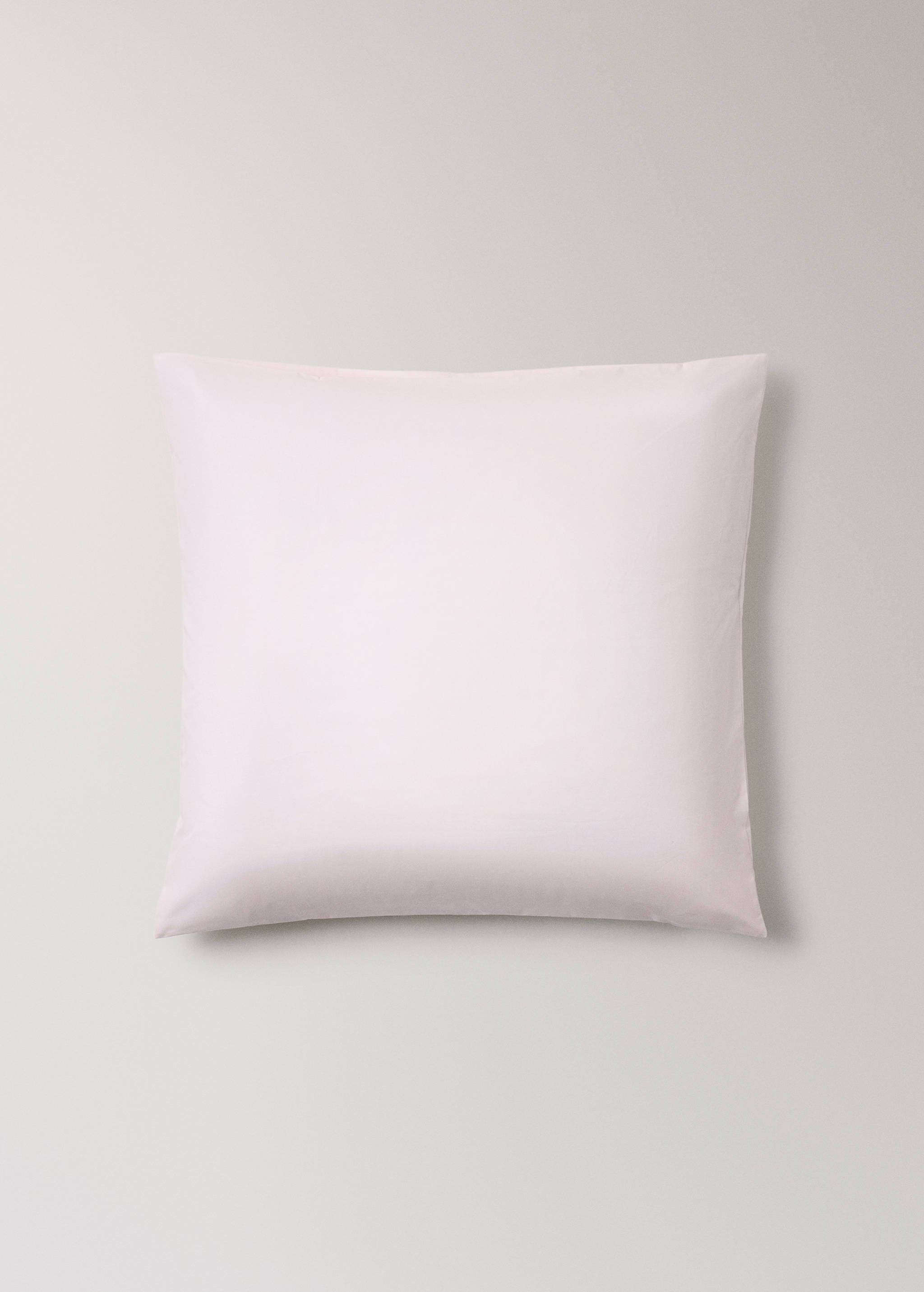 Two cotton percale pillowcases 60x60cm - Article without model