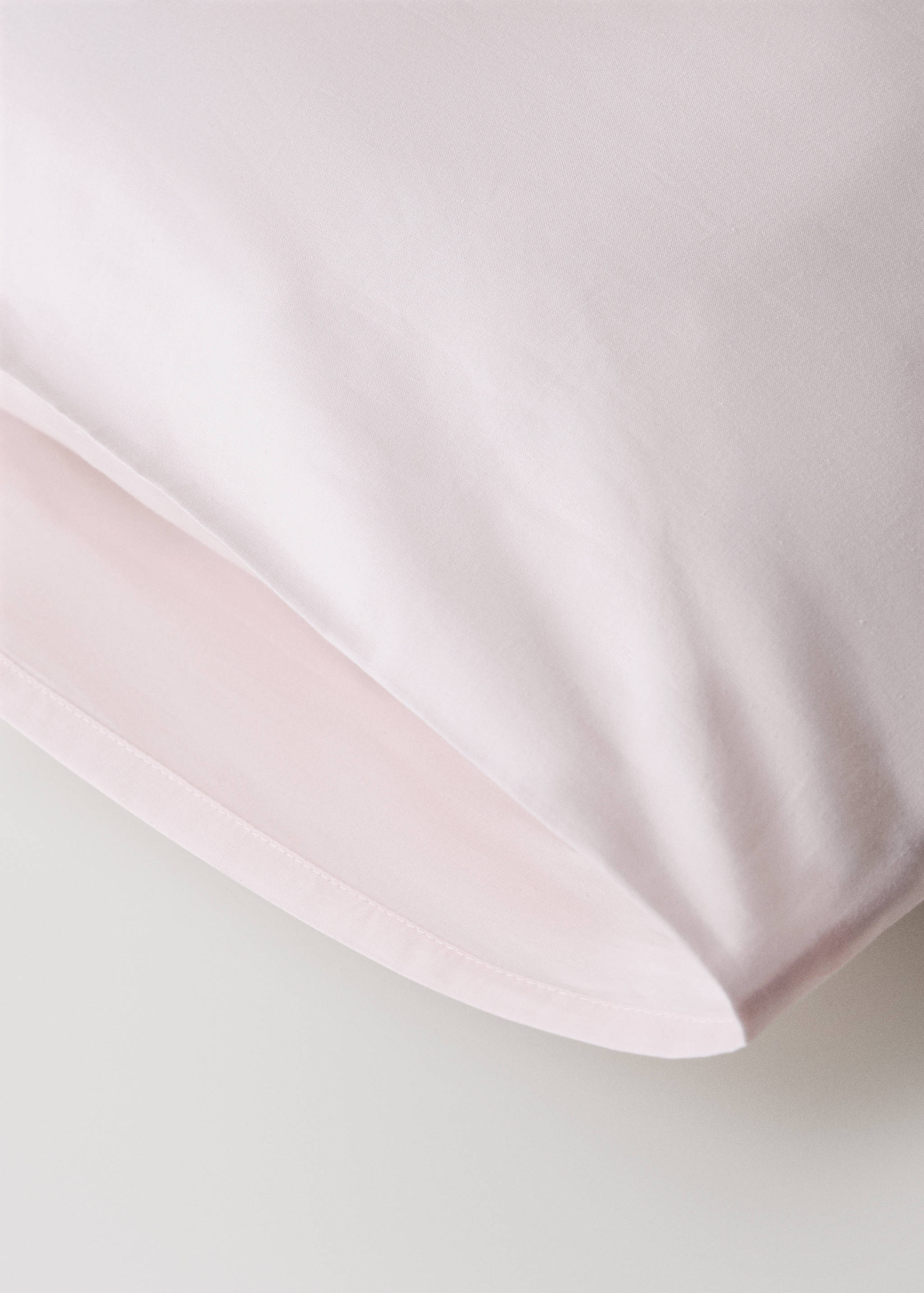 Two cotton percale pillowcases 60x60cm - Details of the article 2