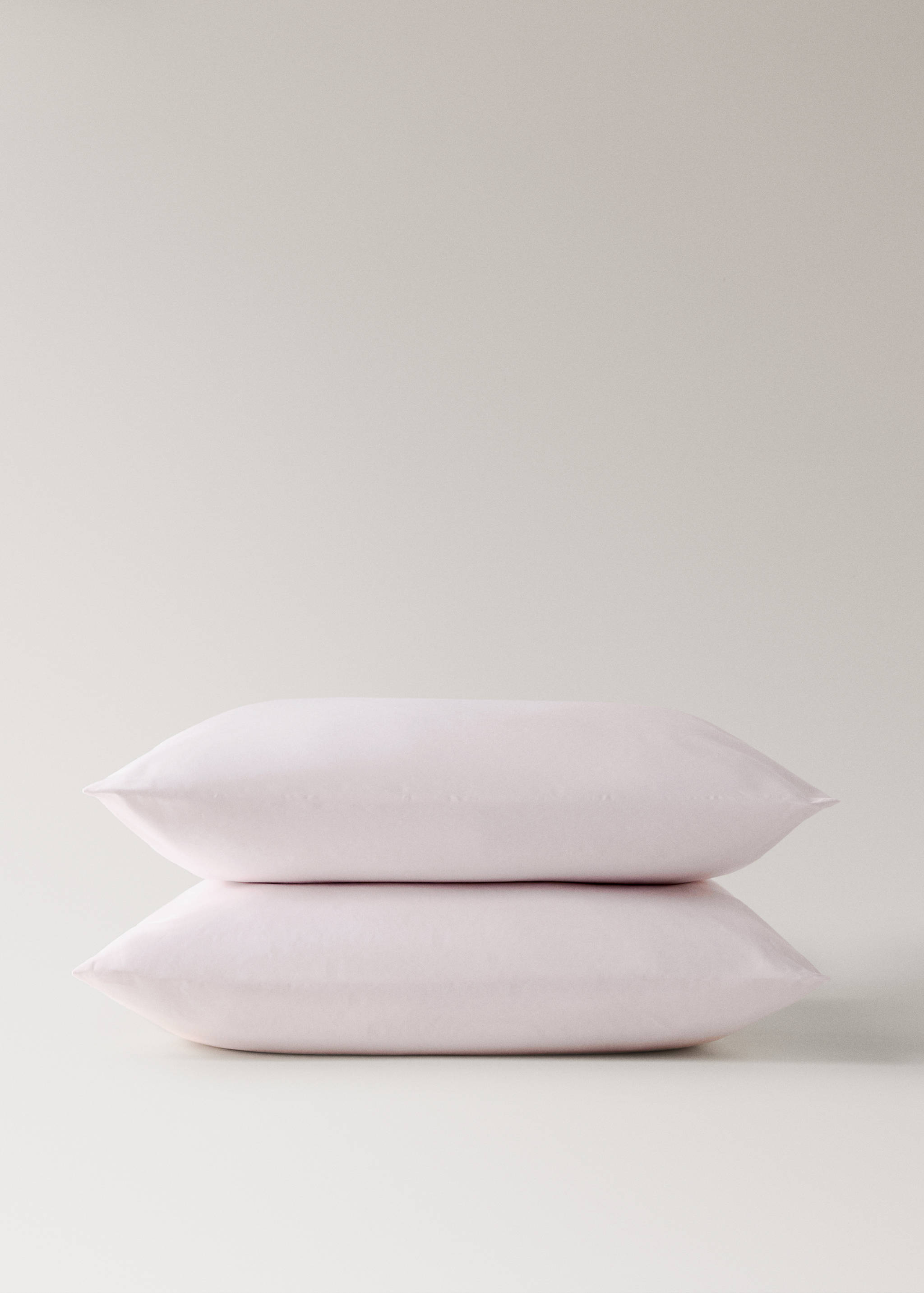 Two cotton percale pillowcases 60x60cm - Details of the article 3