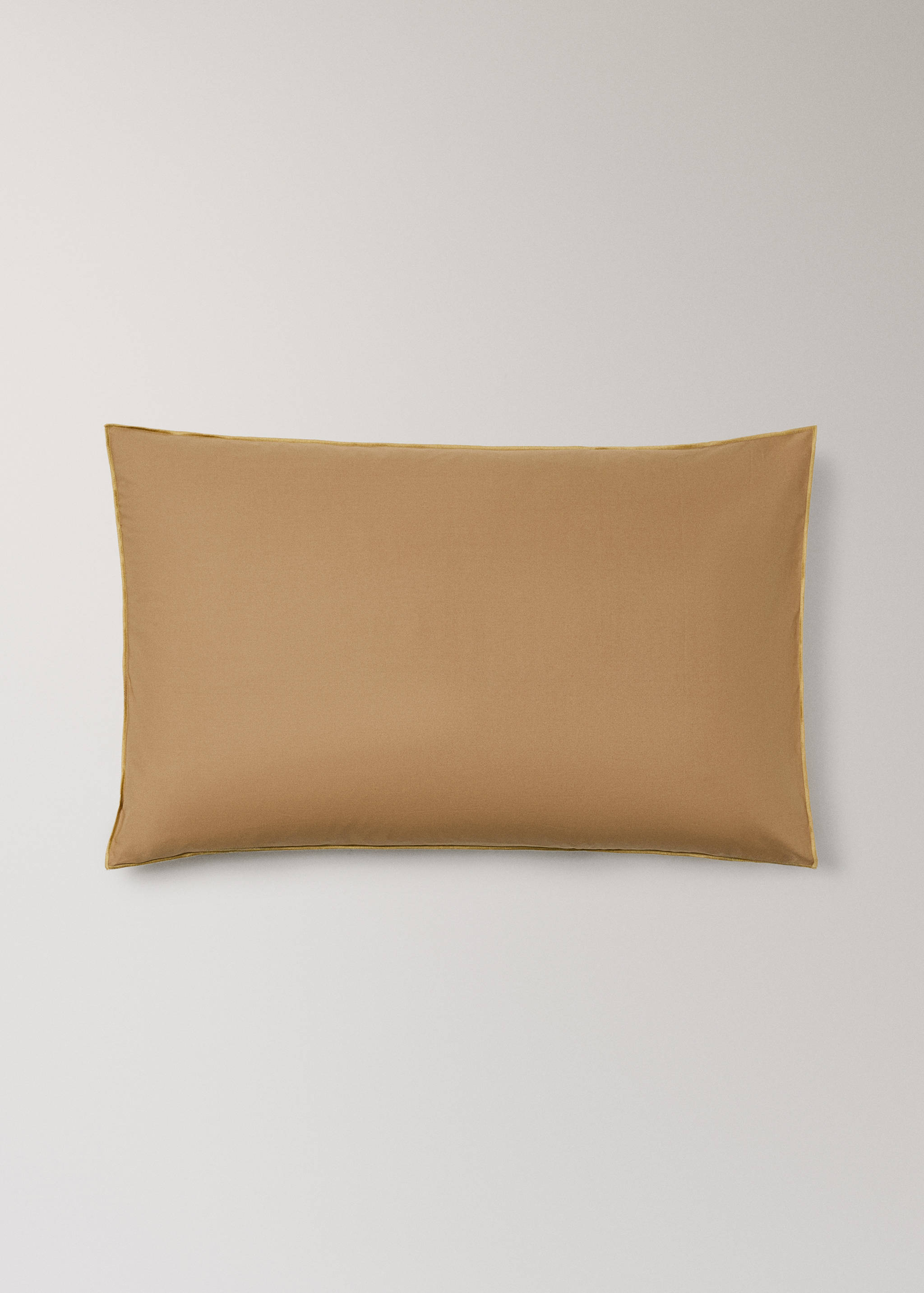 Dos fundas almohada algodón percal color reversible 50x75cm - Artículo sin modelo