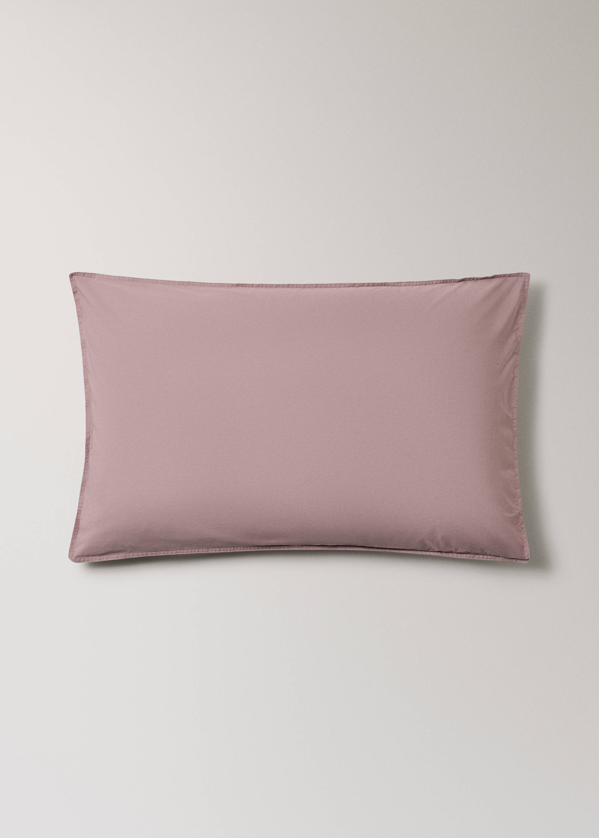 Δύο μαξιλαροθήκες διπλή ραφή βαμβάκι 300 κλωστών 50x75 εκ - Προϊόν χωρίς μοντέλο