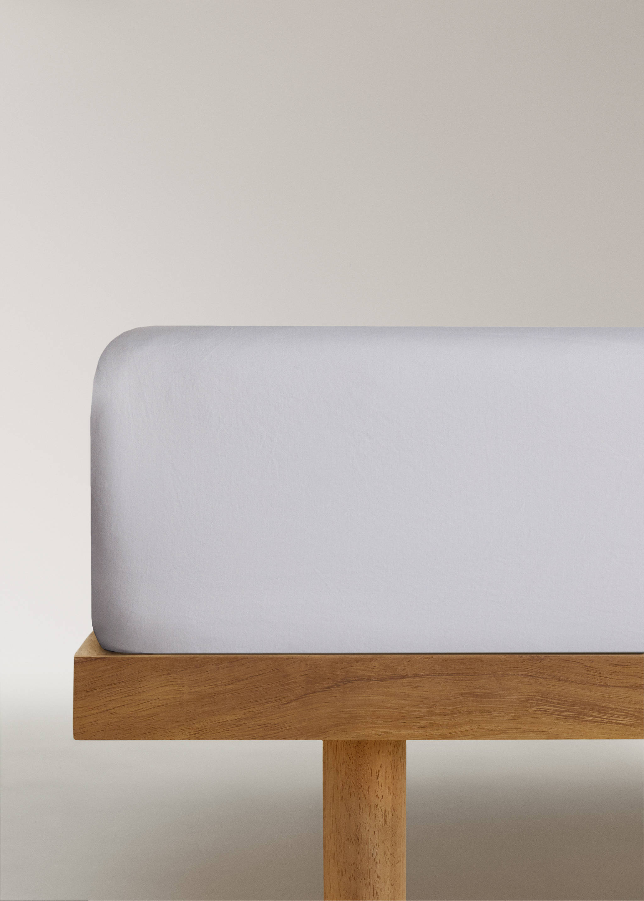 Drap-housse en satin double surpiqûre Lit 180 cm - Article sans modèle