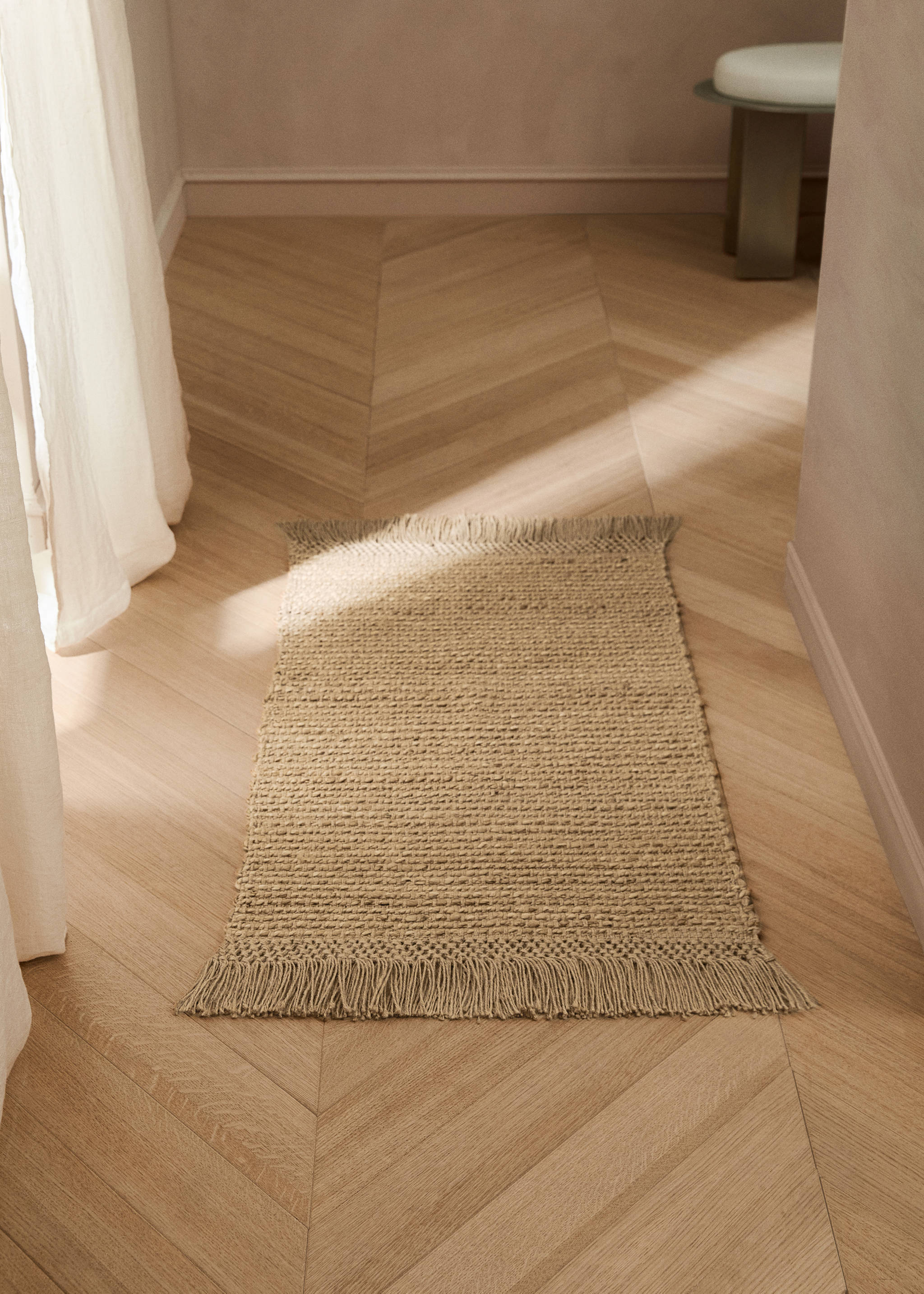100% jute rug - General plane