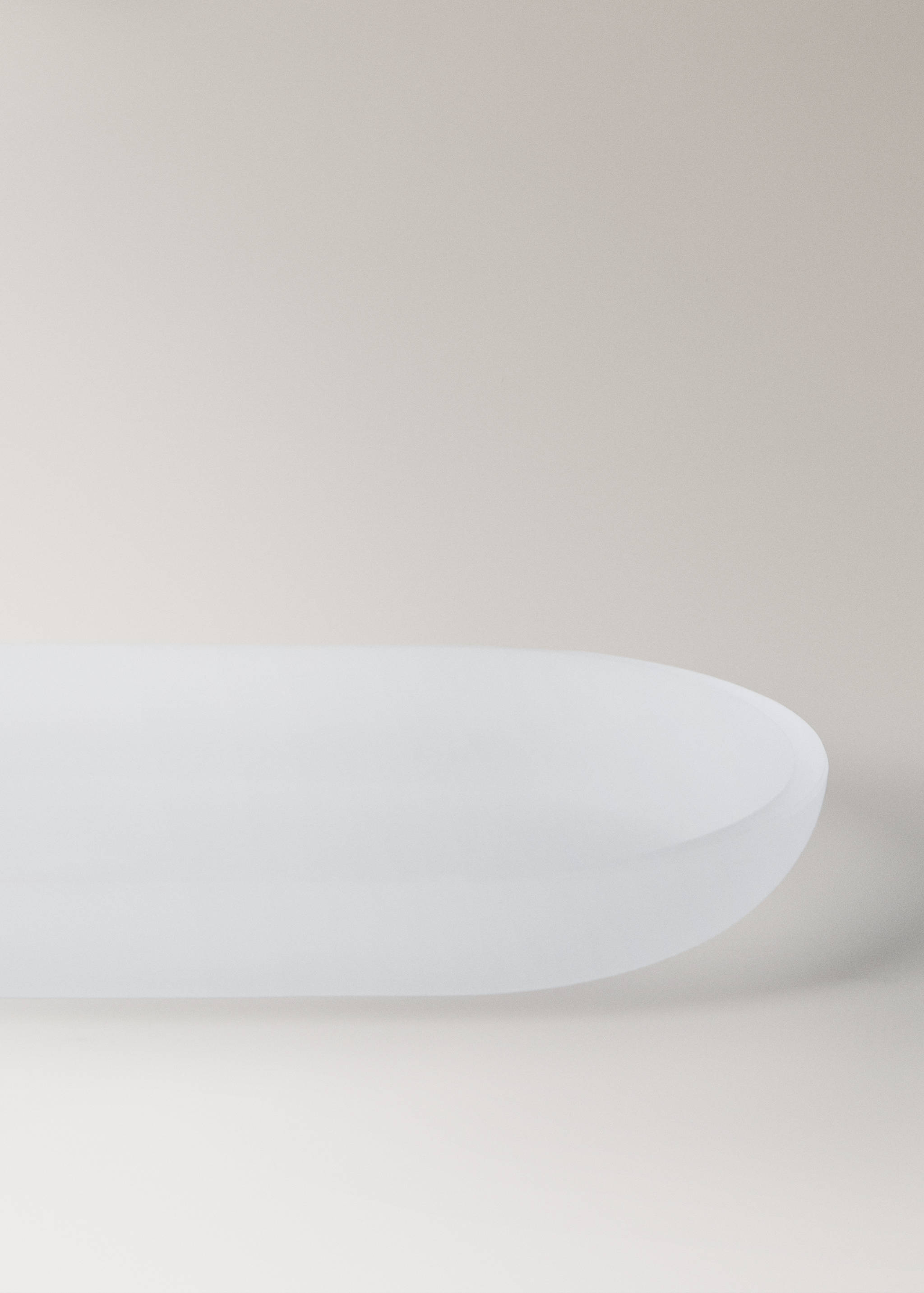 Frosted glass bathroom tray - Details of the article 2