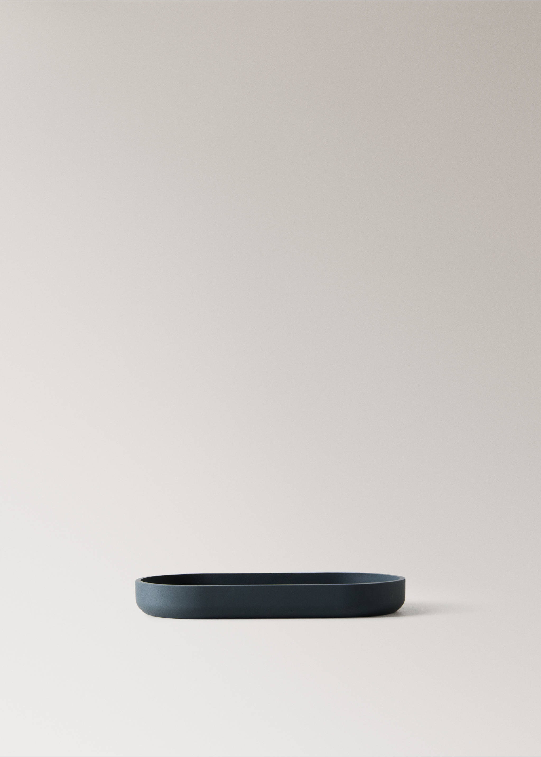 Resin bathroom tray - Article without model, Charcoal. Ref: 27033283-00.