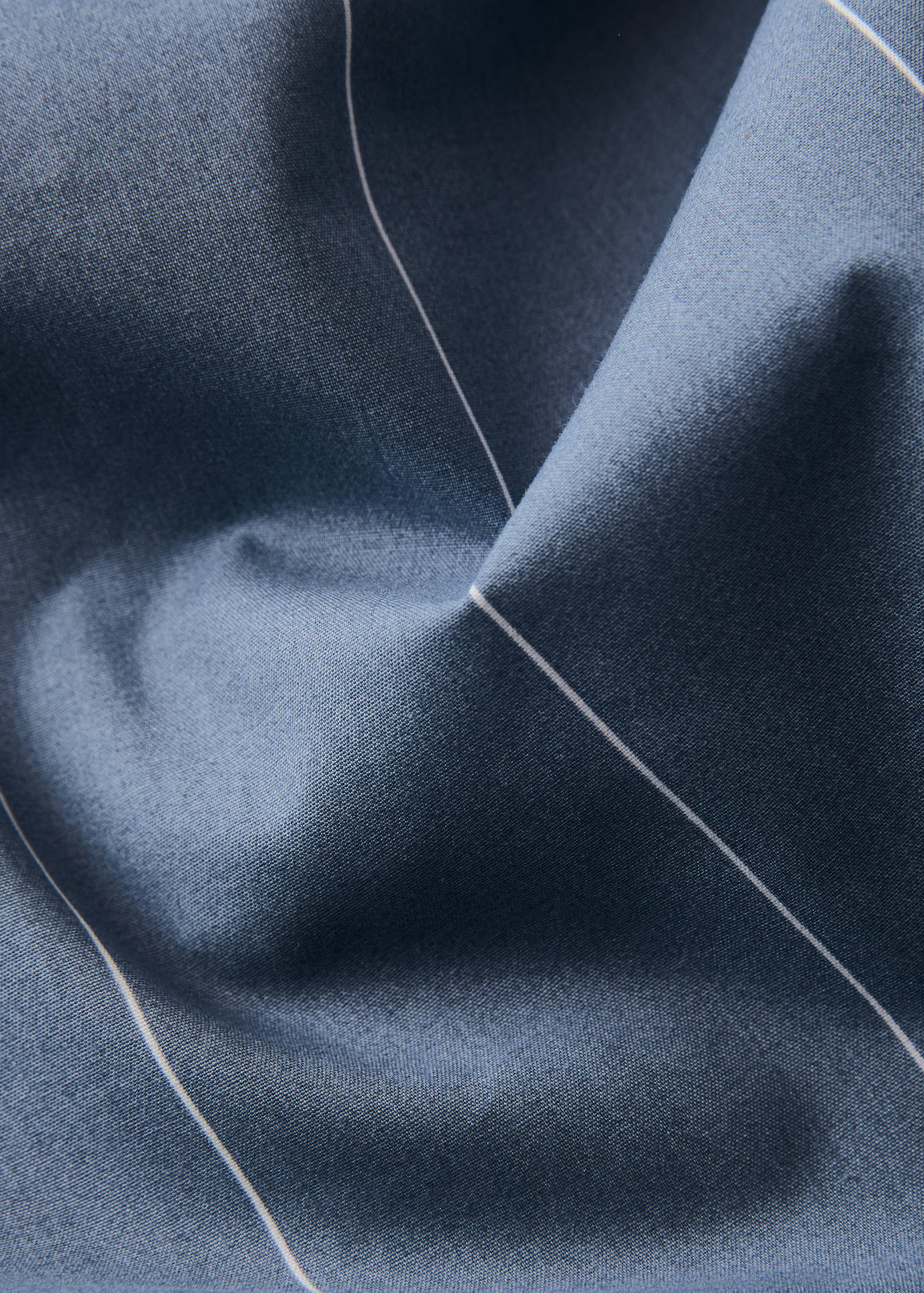 Funda nórdica 100% algodón rayas reversible Cama 135/140 cm - Detalle del artículo 1