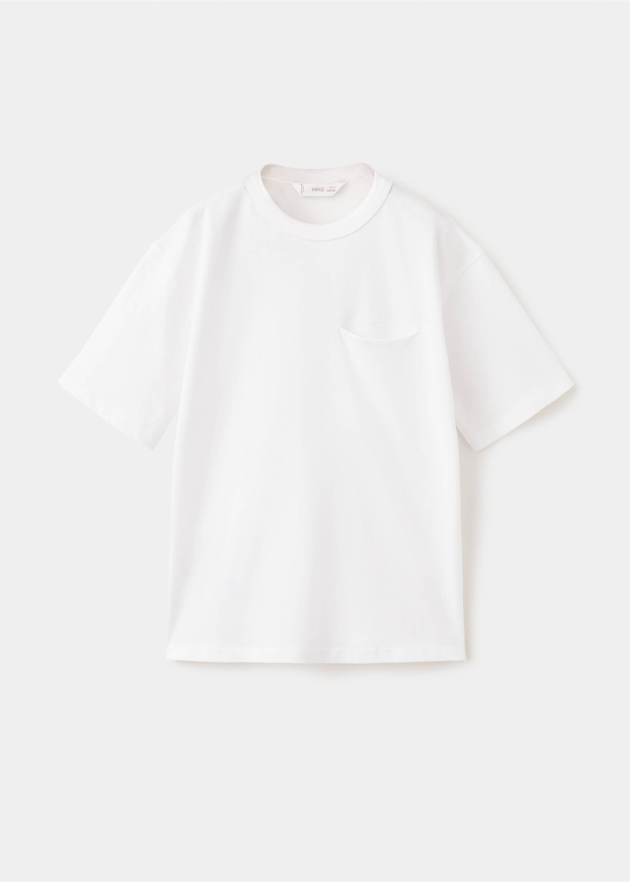 Camiseta algodón detalle bolsillo - Artículo sin modelo, Blanco. Ref: 27033292-00.