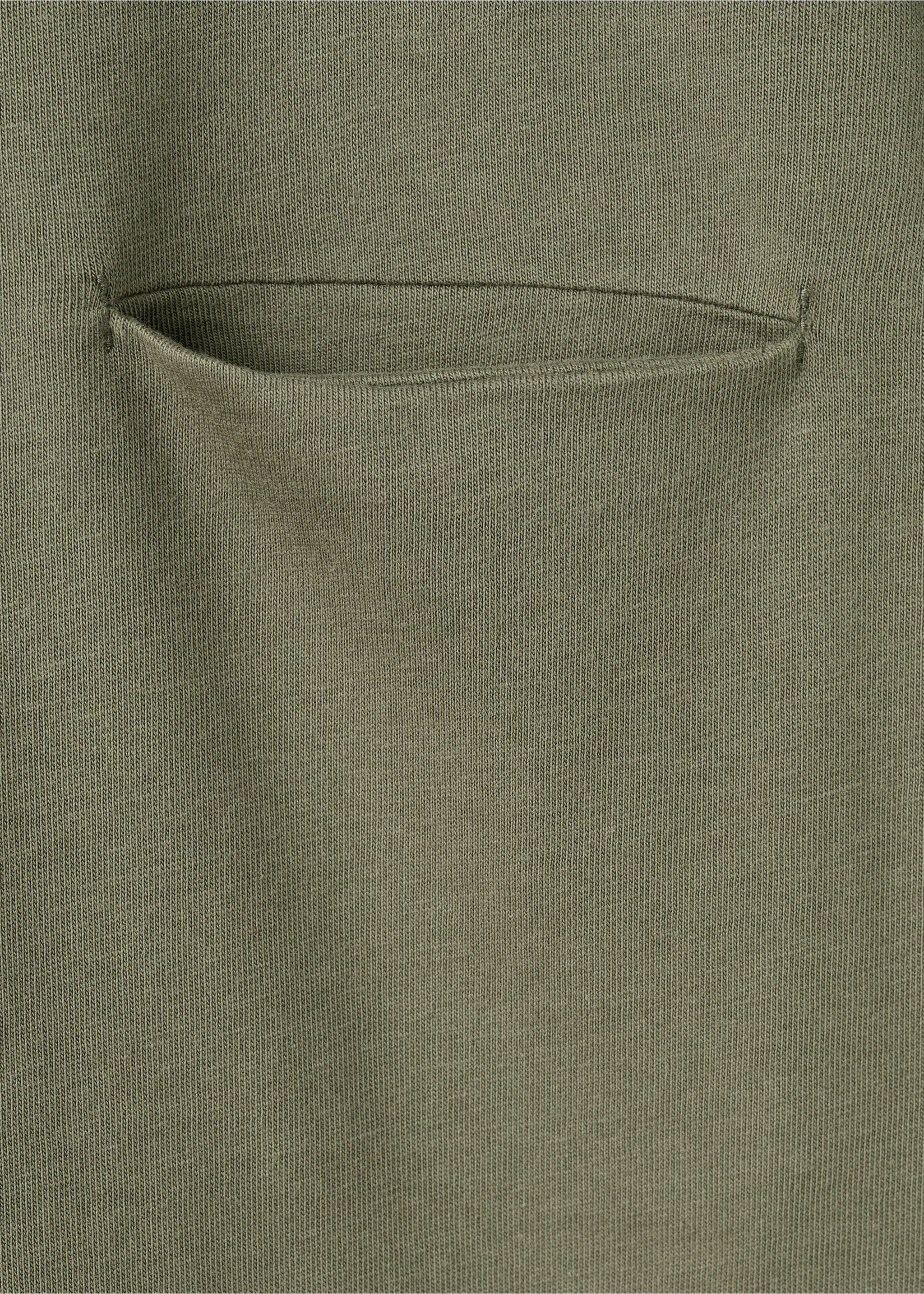 Camiseta algodón detalle bolsillo - Detalle del artículo 8, Khaki. Ref: 27033292-00.