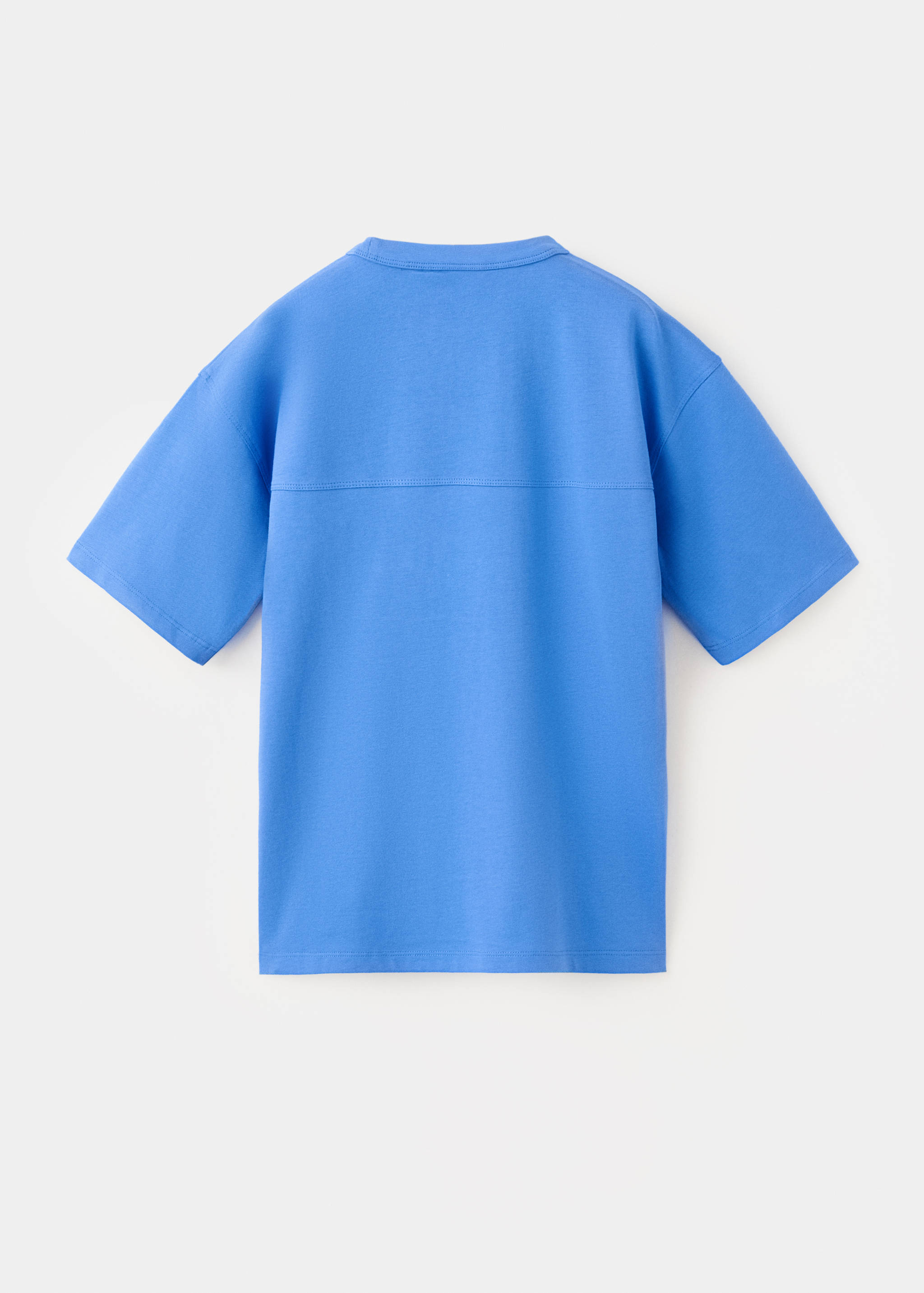 Camiseta algodón detalle bolsillo - Reverso del artículo