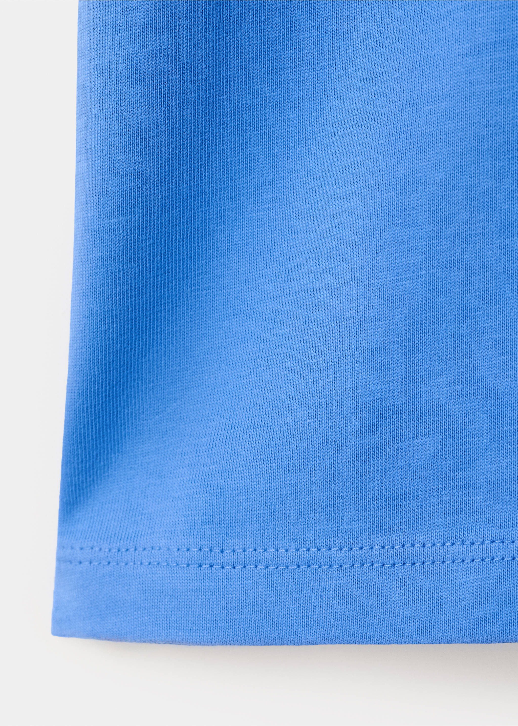 Camiseta algodón detalle bolsillo - Detalle del artículo 0, Azul. Ref: 27033292-00.