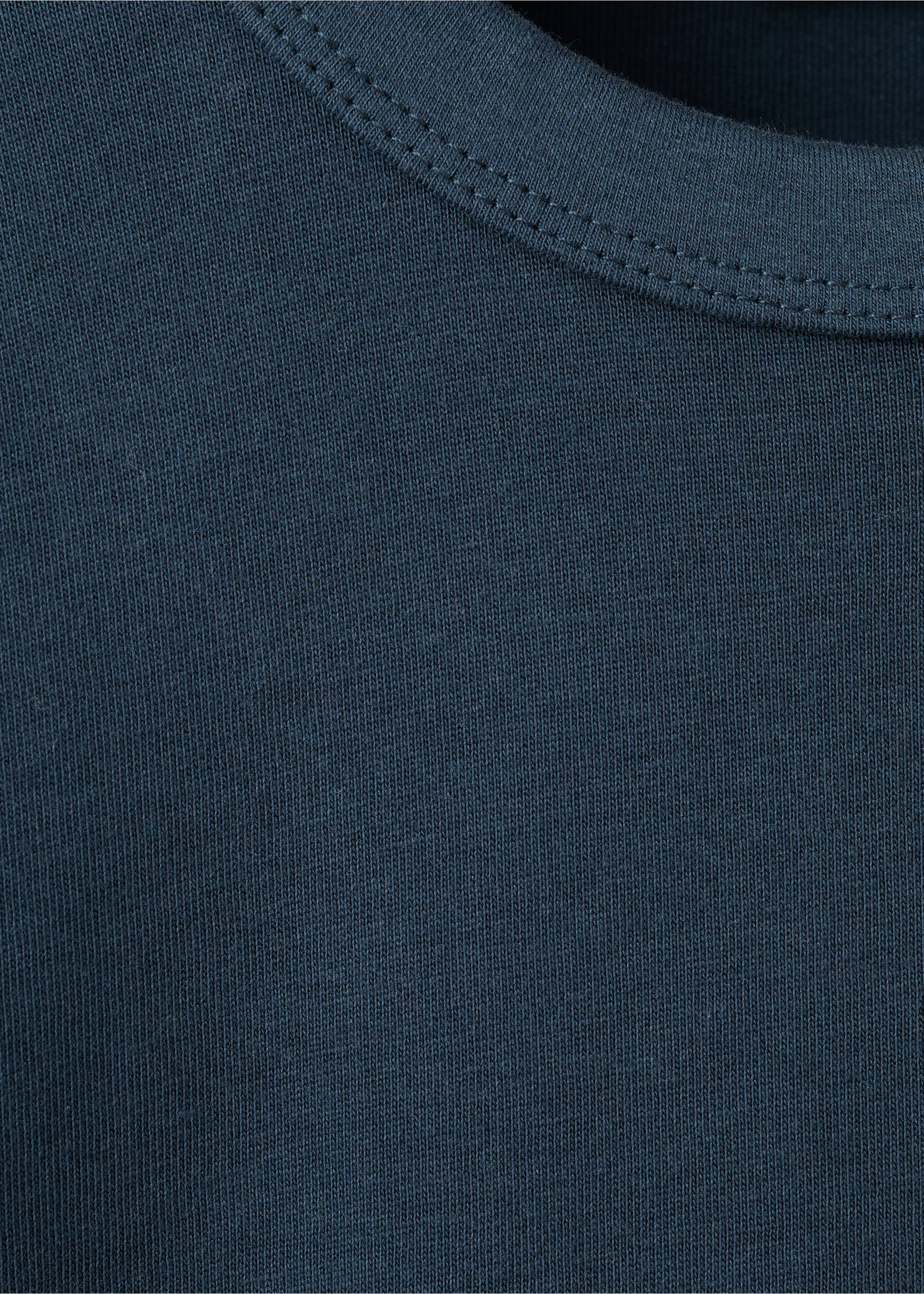 Camiseta algodón detalle bolsillo - Detalle del artículo 8, Azul marino. Ref: 27033292-00.