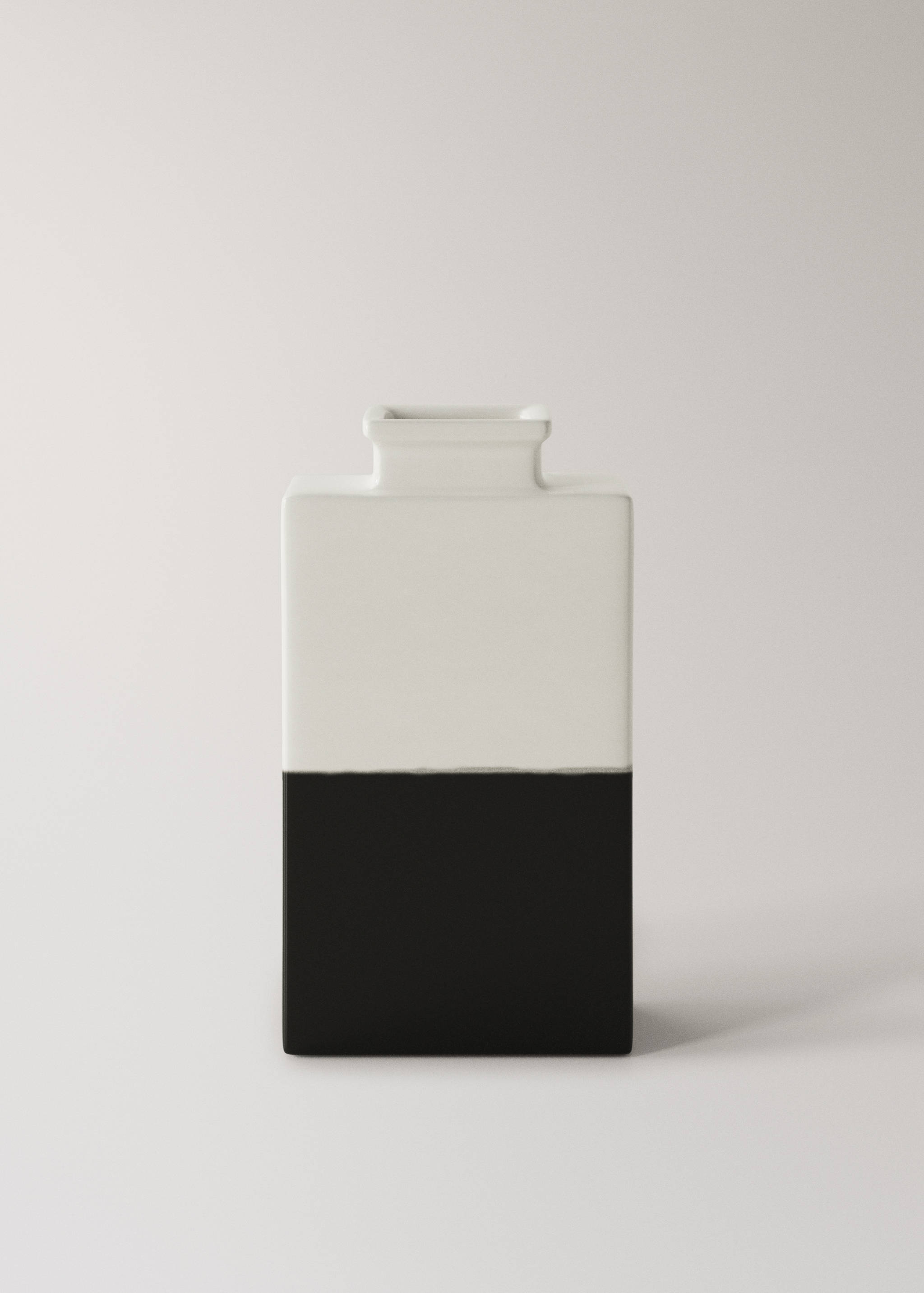 Small bicolour stoneware vase - Article without model