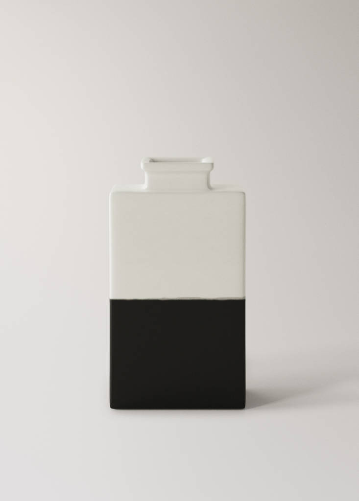 Small bicolour stoneware vase — Cherry