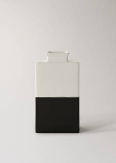 Small bicolour stoneware vase — Cherry 5