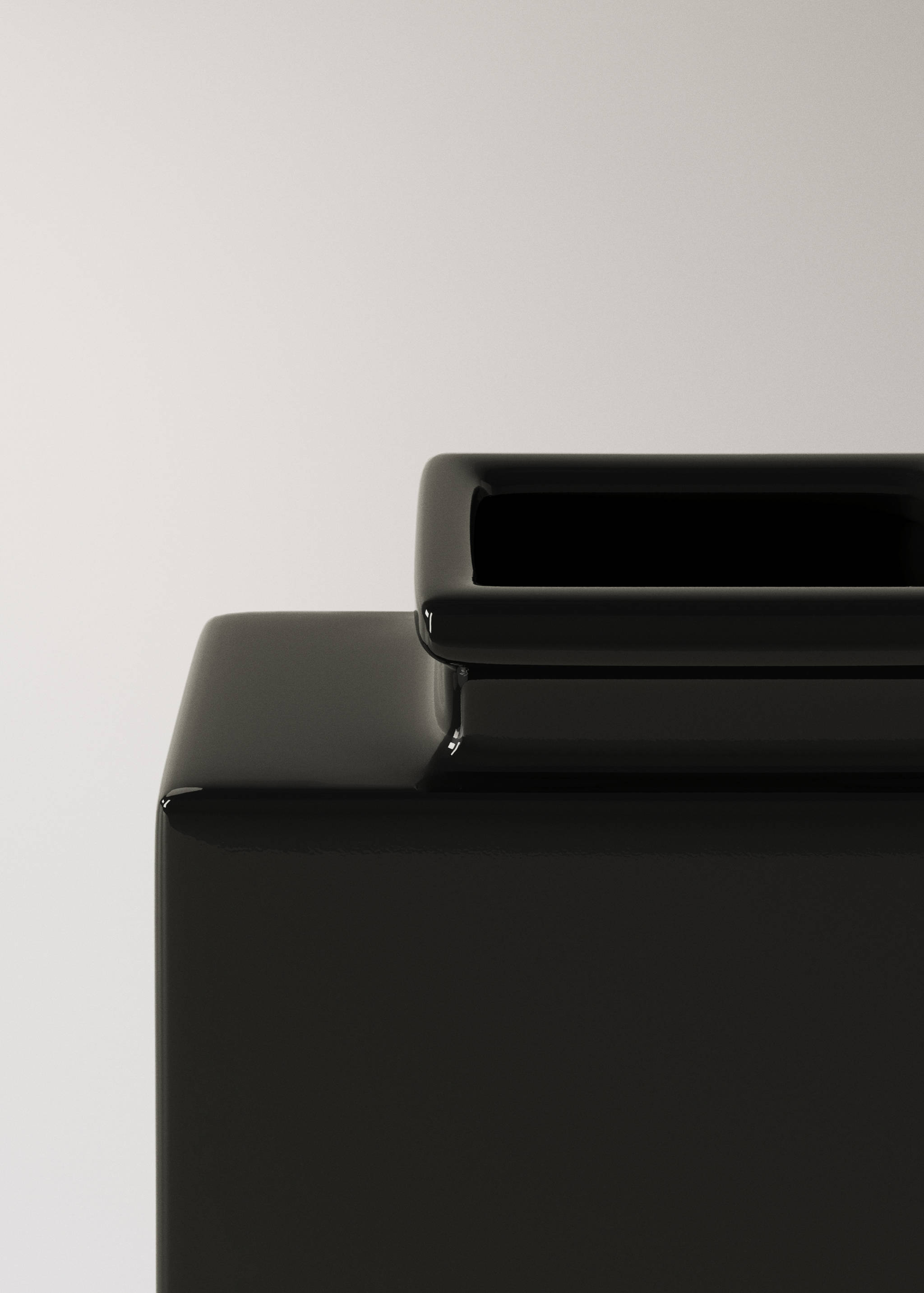 Medelstort tvåfärgat stengodskrus - Detaljer om artikeln 1