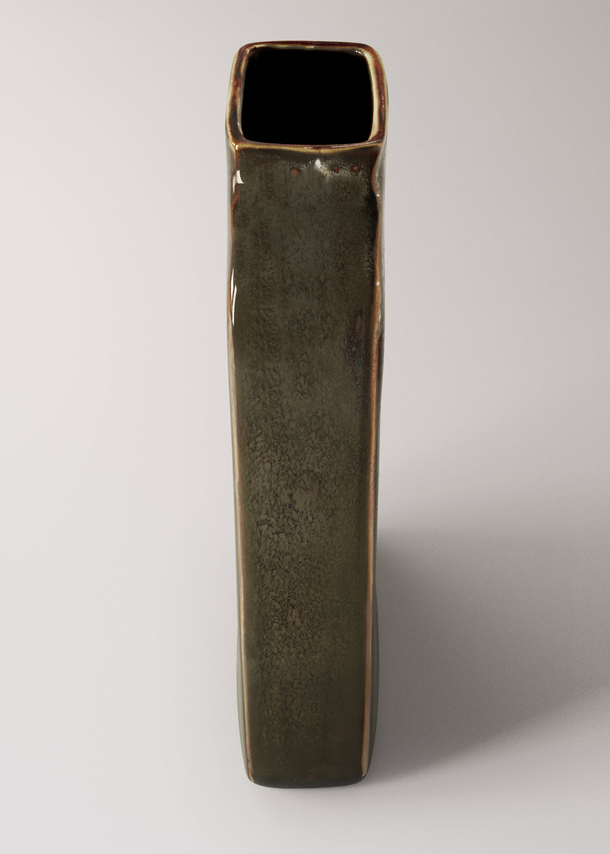 Vaso alto de grés reativo - Pormenor do artigo 3