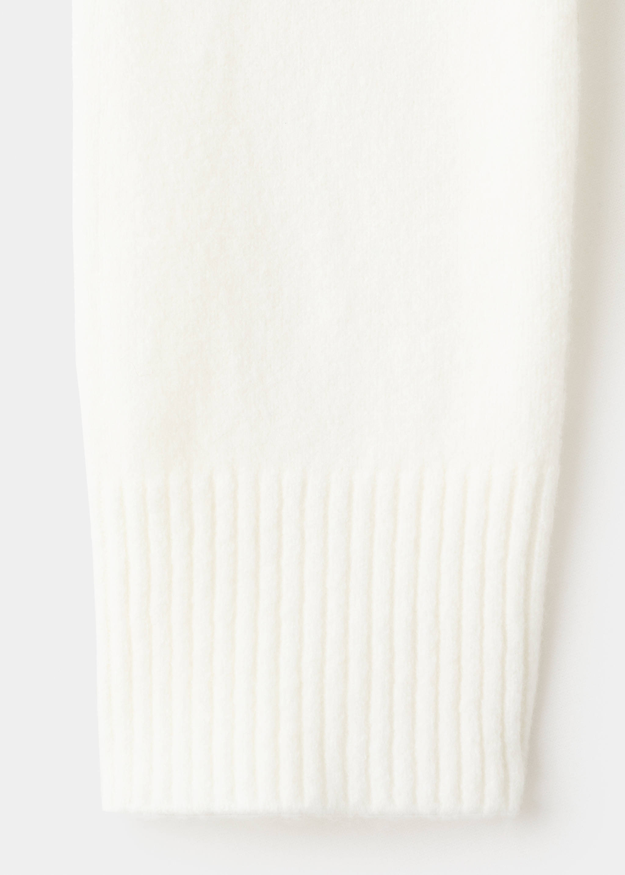 Knitted sweater with scarf - Details of the article 8