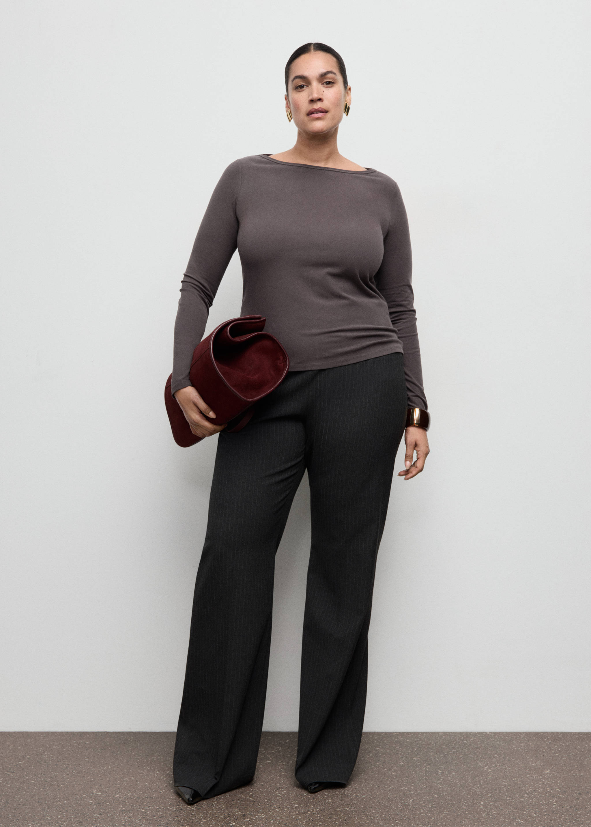 T-shirt col bateau coton - Détail de l'article 3