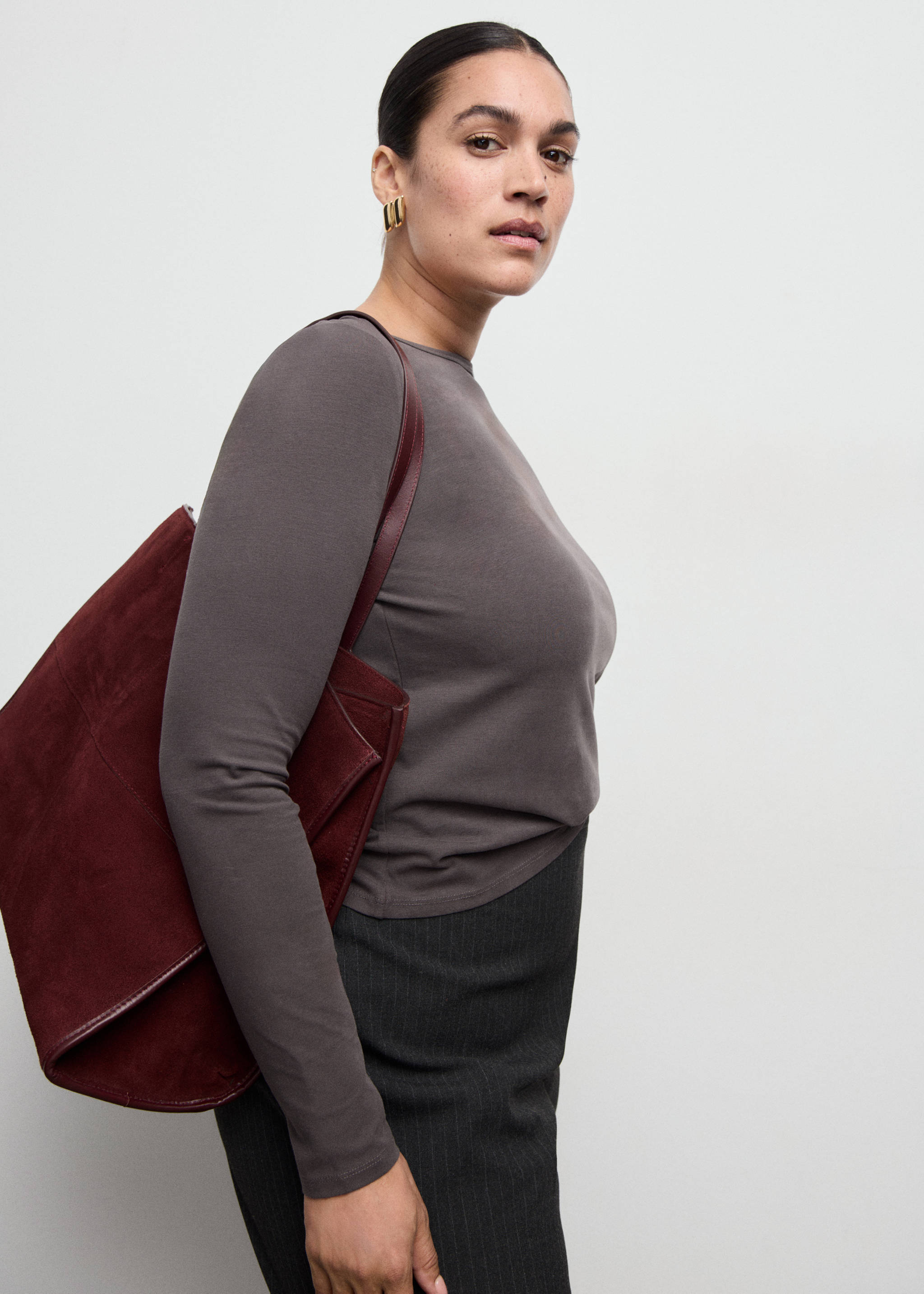 T-shirt col bateau coton - Détail de l'article 5