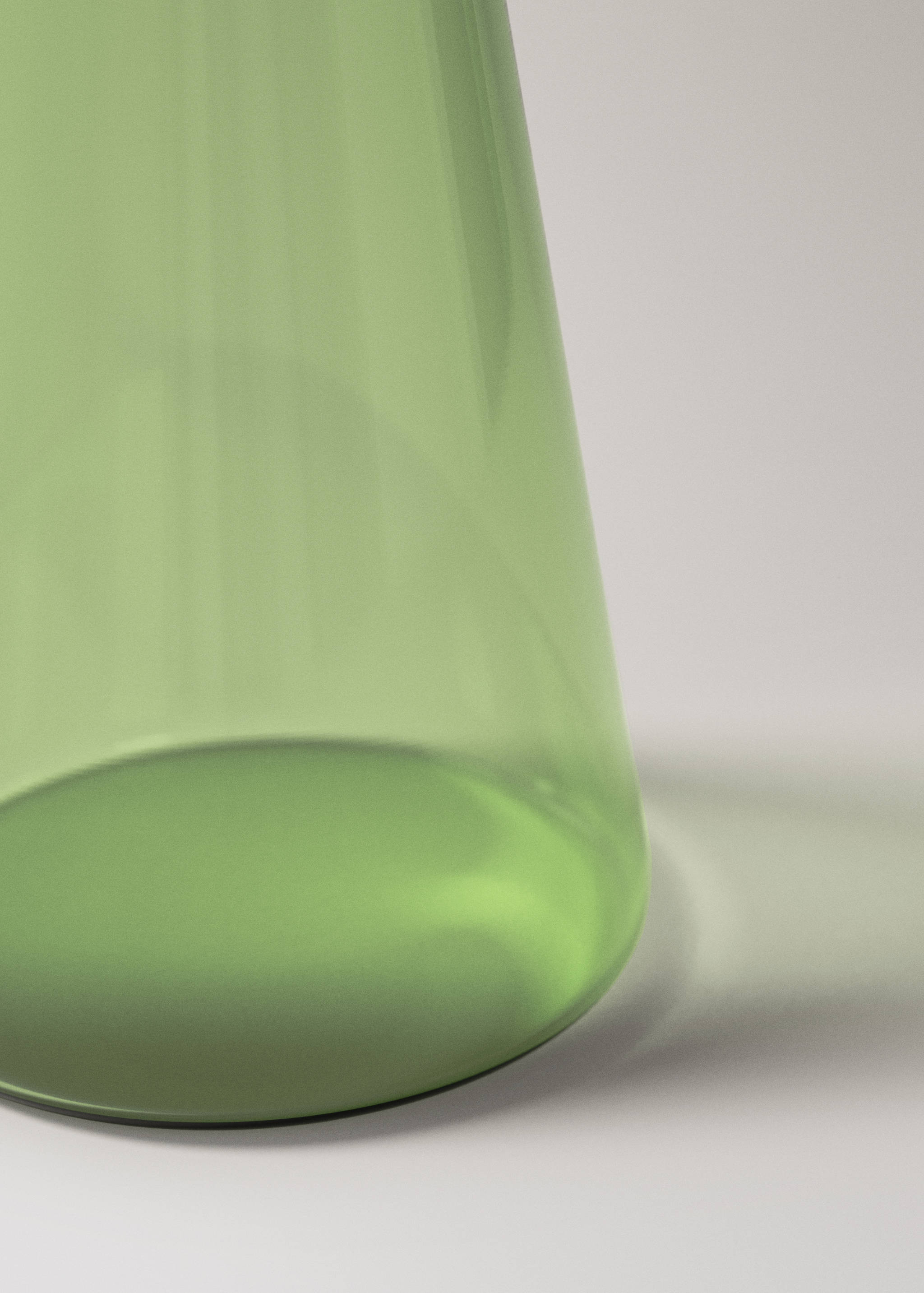 Small coloured borosilicate oil cruet - Details of the article 2