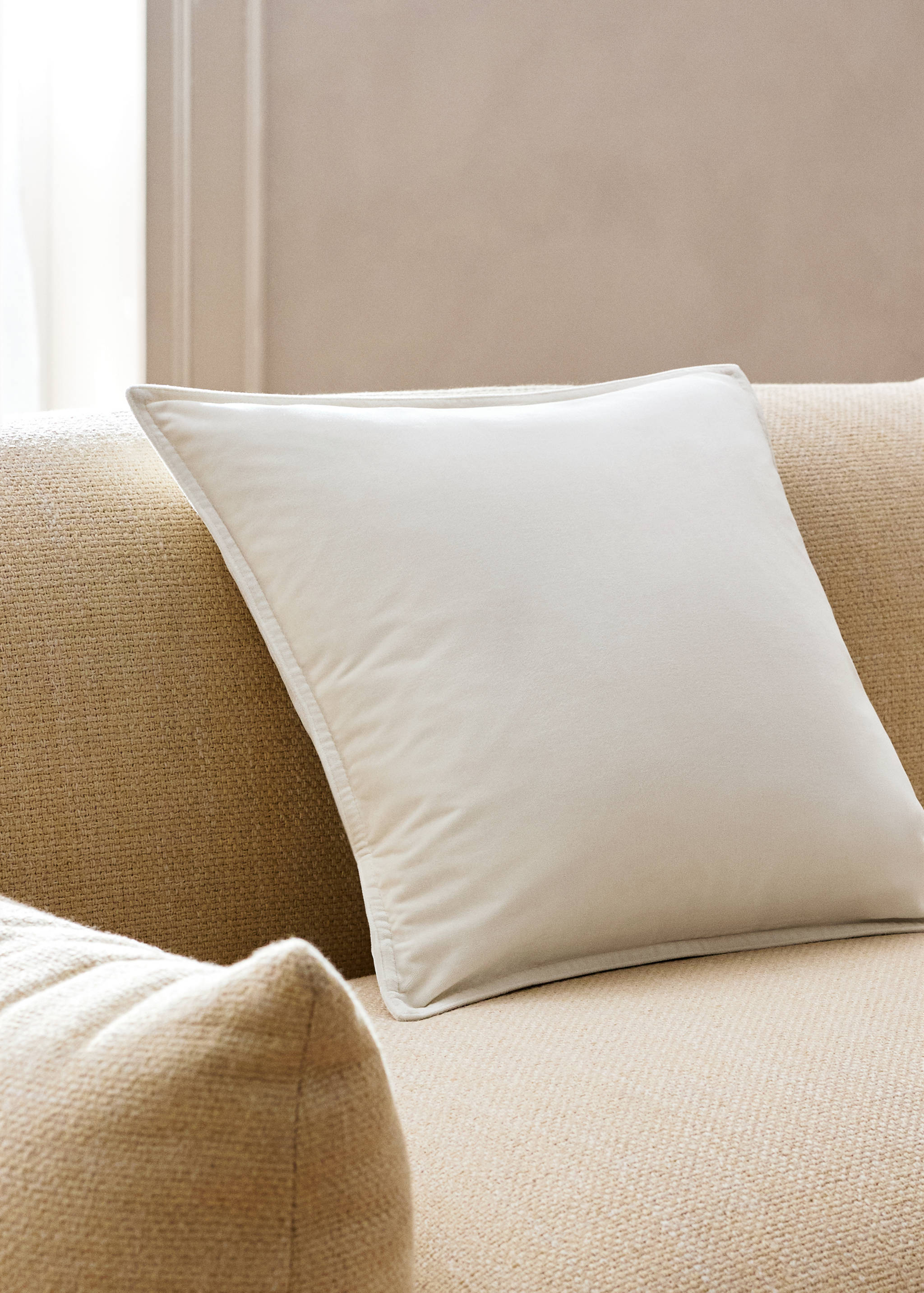 Velvet cushion cover 45x45 cm - General plane