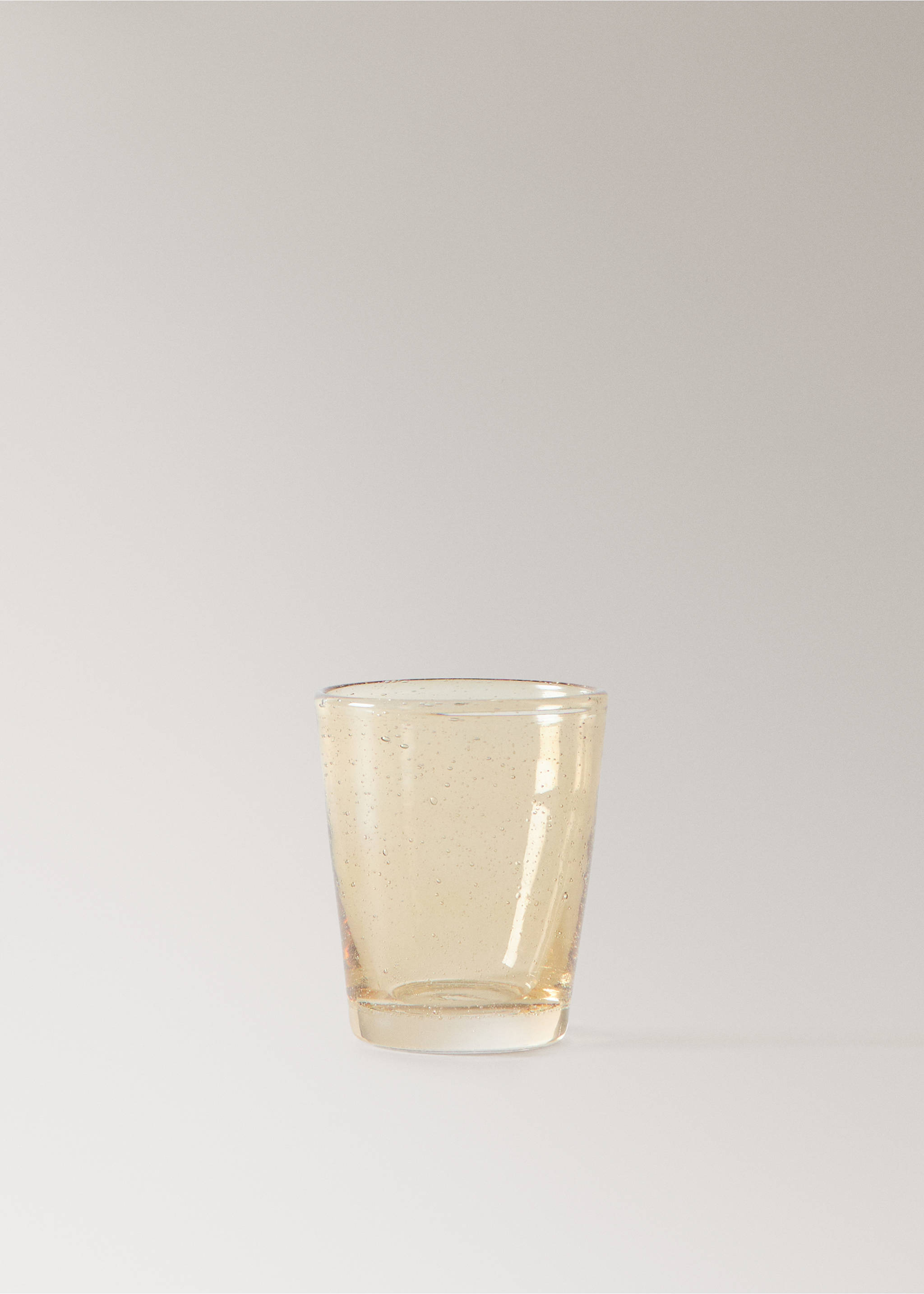 Coloured bubble glass vase - Article without model, Orange. Ref: 27033314-00.