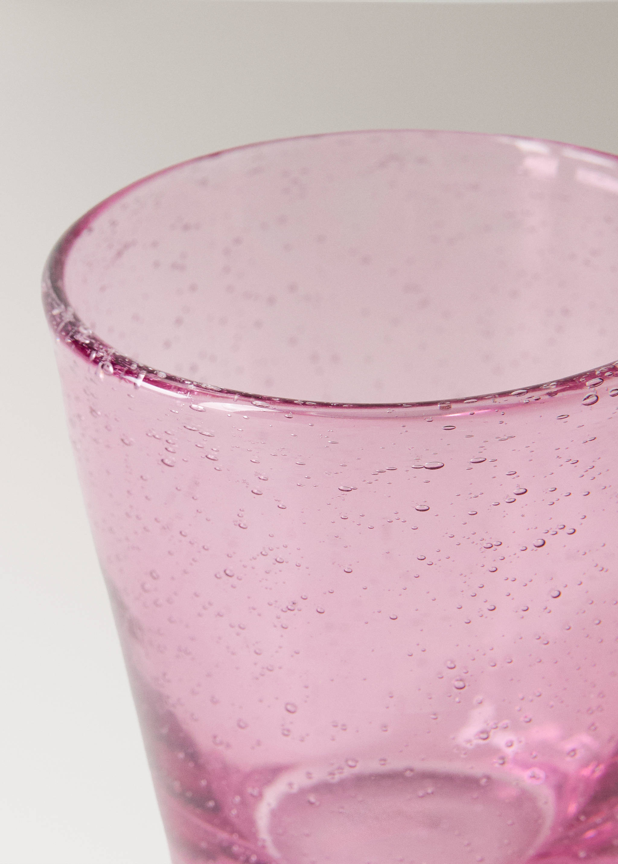 Coloured bubble glass vase - Details of the article 1