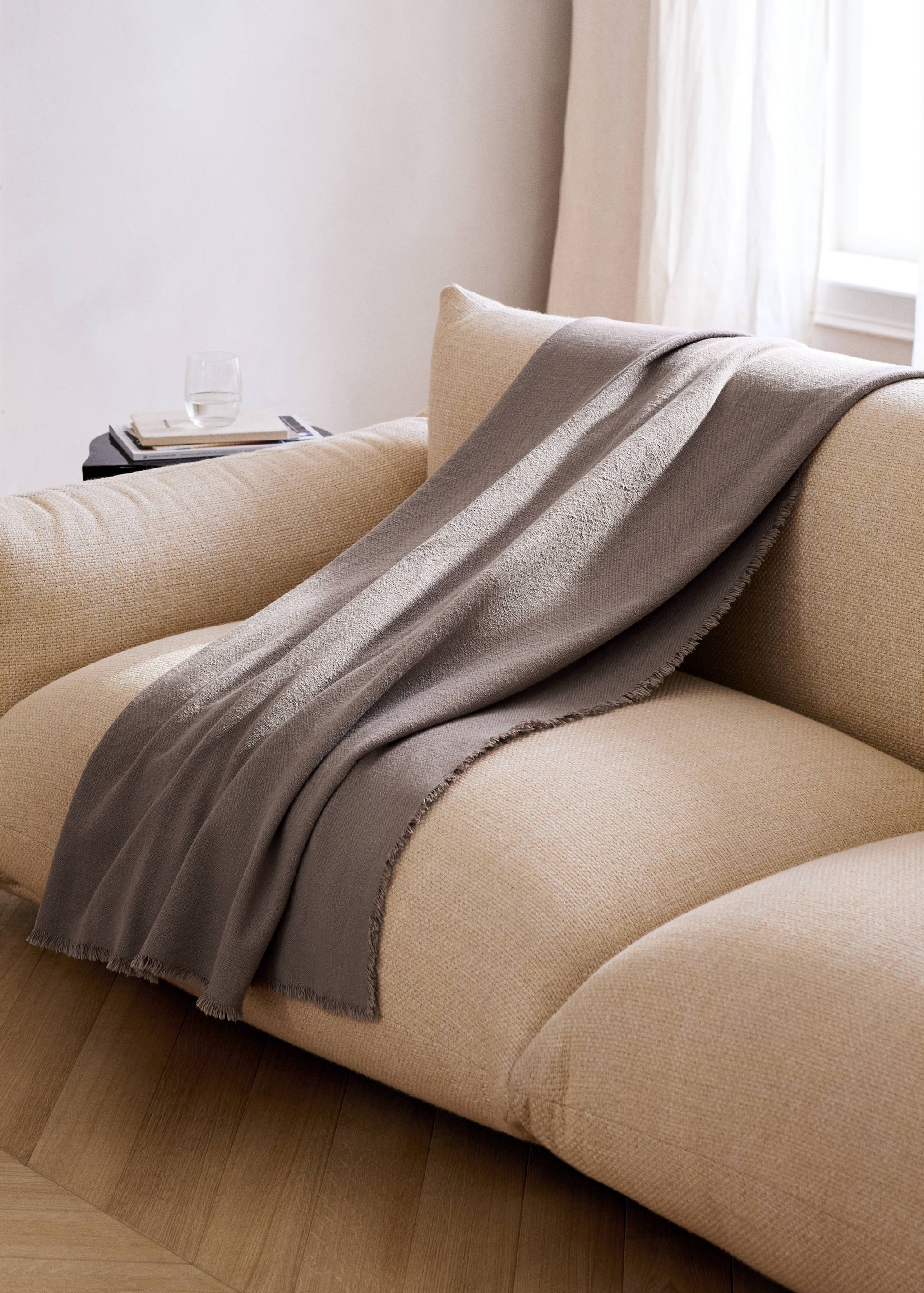 XL multi-purpose cotton blanket - General plane