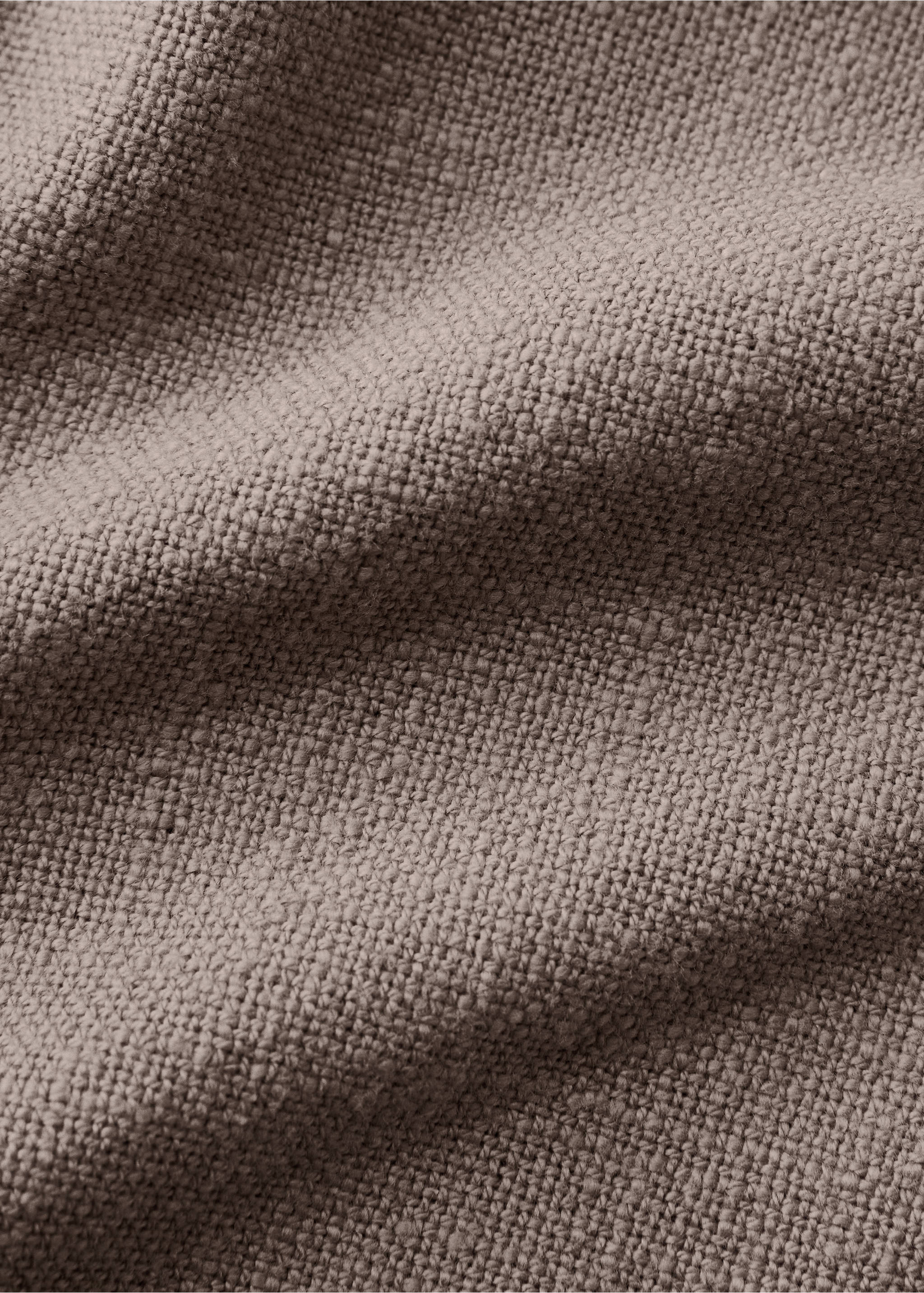 XL multi-purpose cotton blanket - Details of the article 2, Light/Pastel Brown. Ref: 27033316-00.